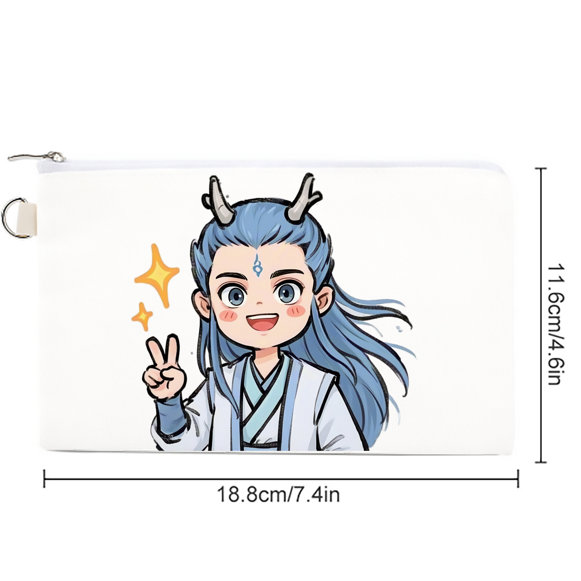 Ne Zha 2 ナタ 魔童の大暴れ キャンバス生地ポーチ　小物入れ