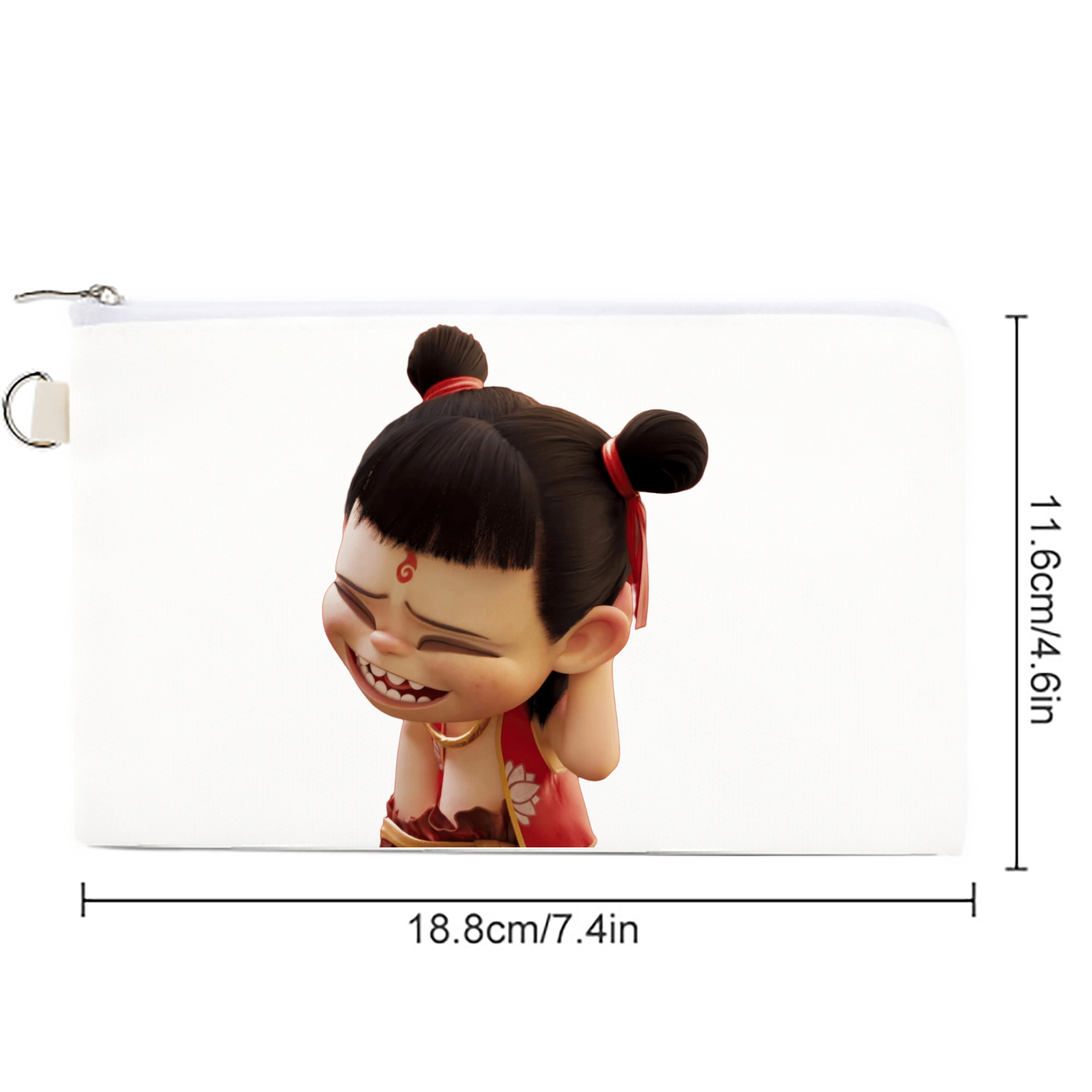 Ne Zha 2 ナタ 魔童の大暴れ キャンバス生地ポーチ　小物入れ