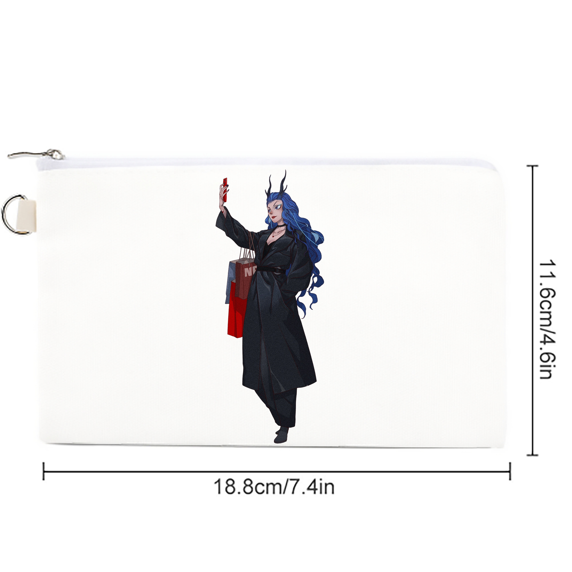 Ne Zha 2 ナタ 魔童の大暴れ キャンバス生地ポーチ　小物入れ
