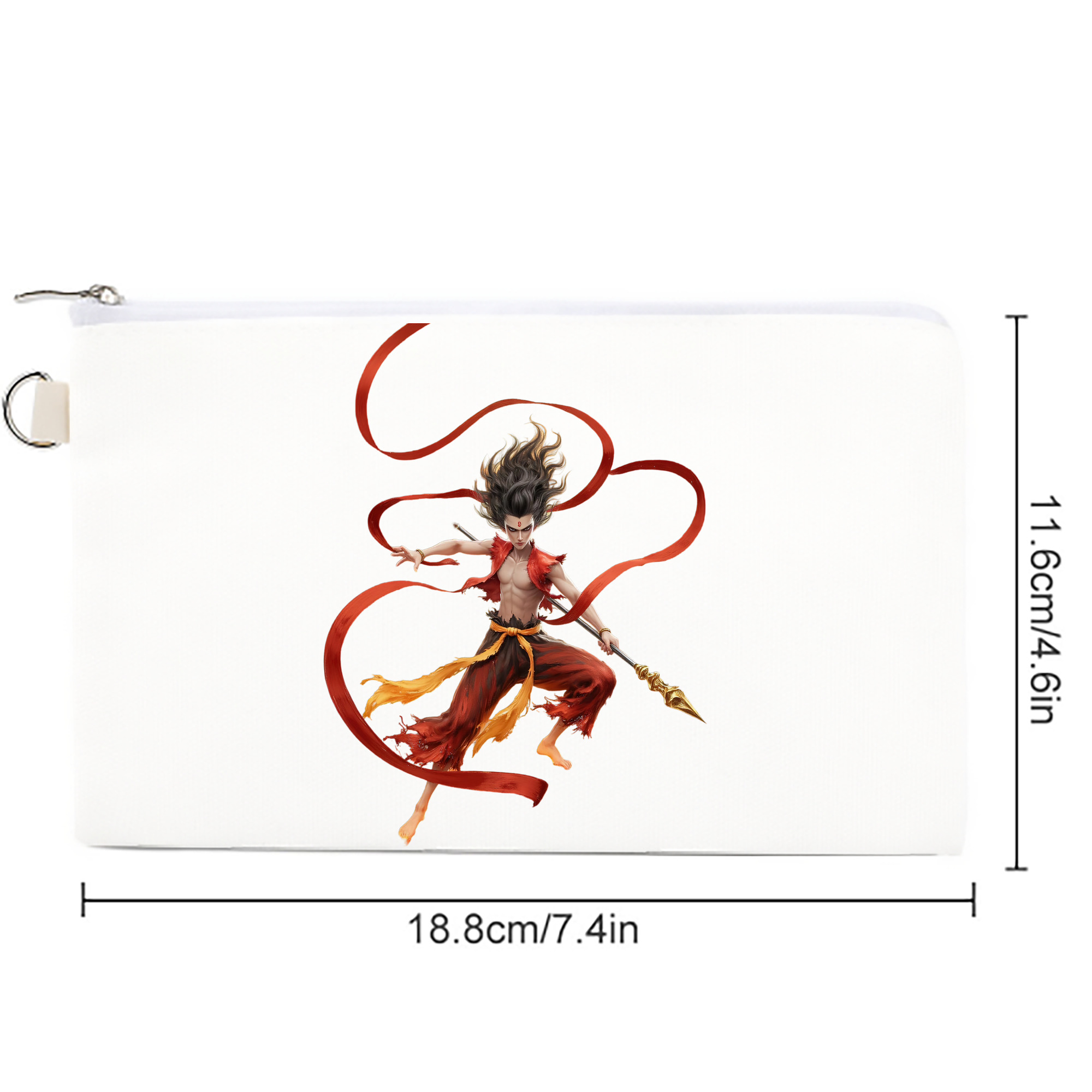 Ne Zha 2 ナタ 魔童の大暴れ キャンバス生地ポーチ　小物入れ