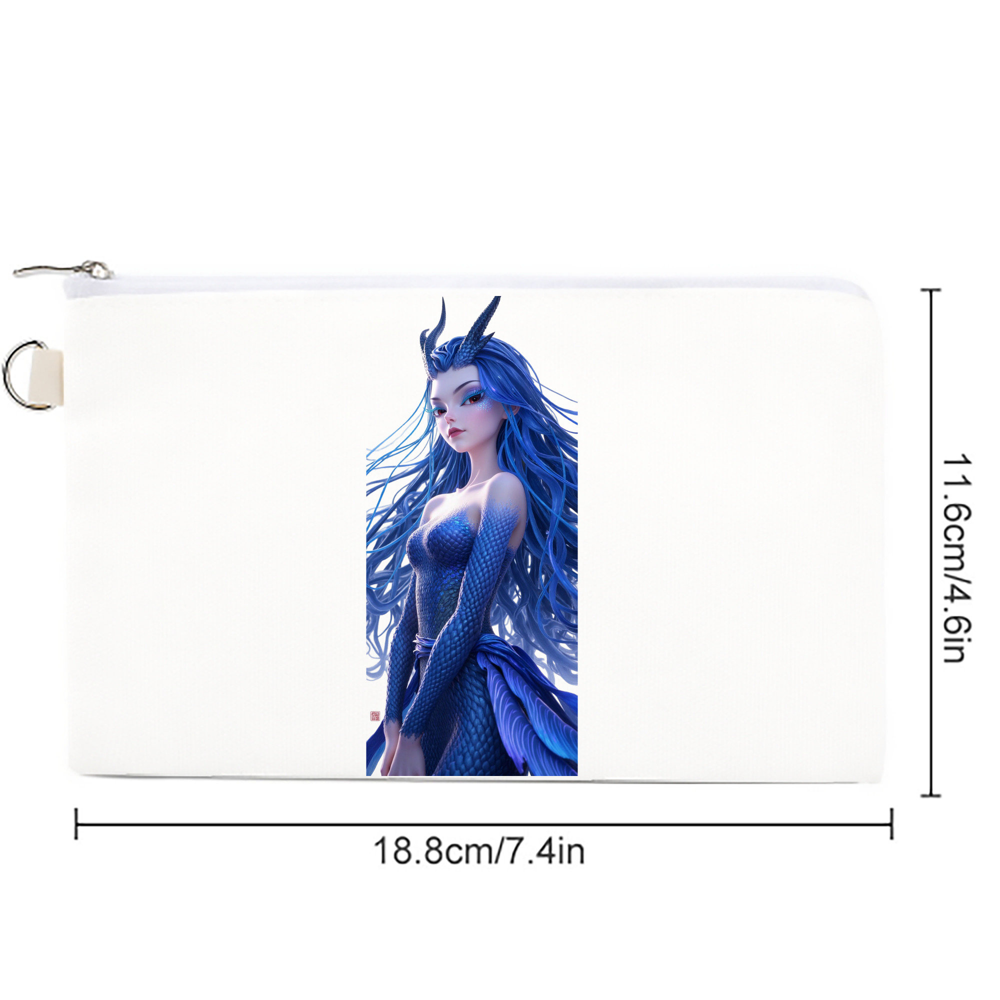 Ne Zha 2 ナタ 魔童の大暴れ キャンバス生地ポーチ　小物入れ