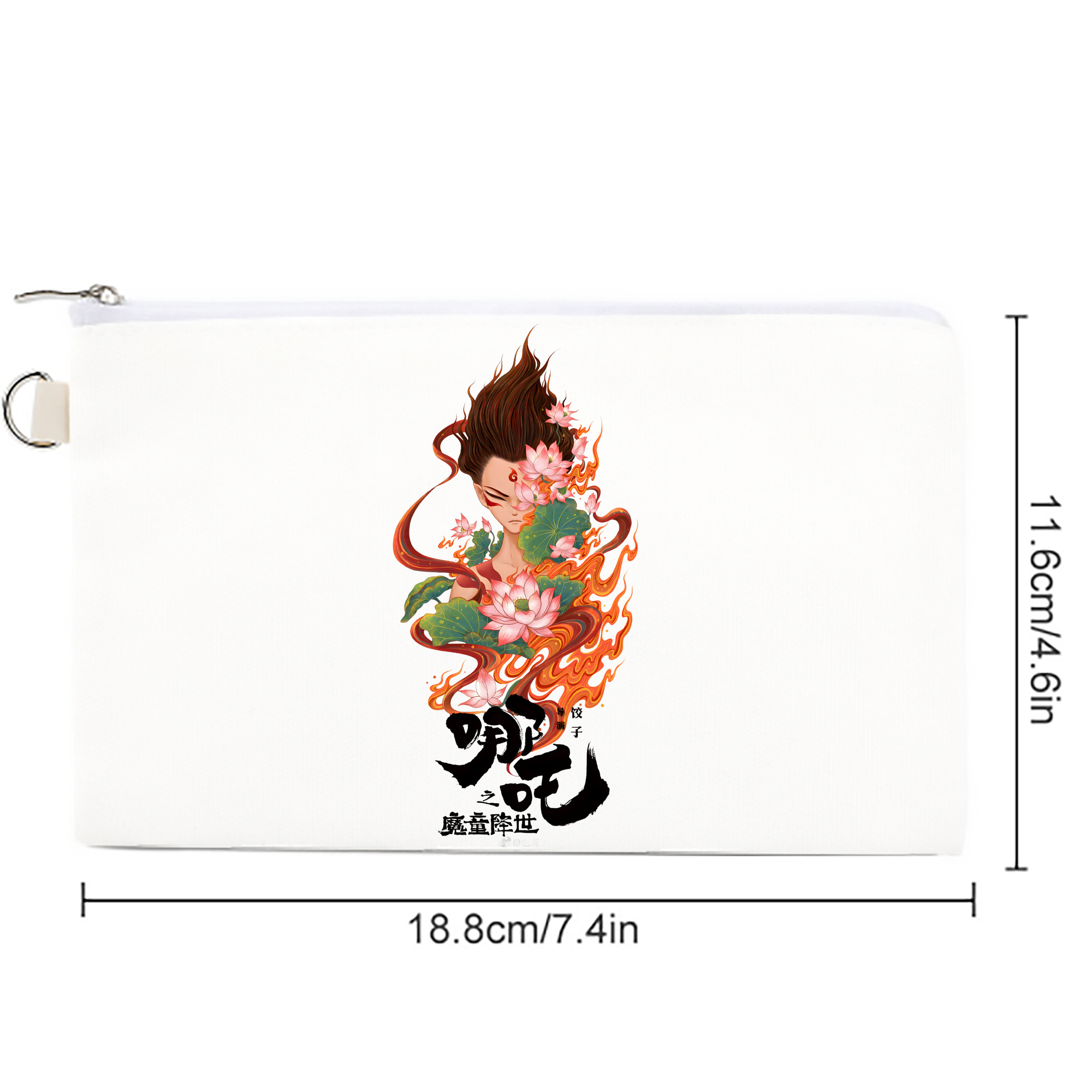Ne Zha 2 ナタ 魔童の大暴れ キャンバス生地ポーチ　小物入れ