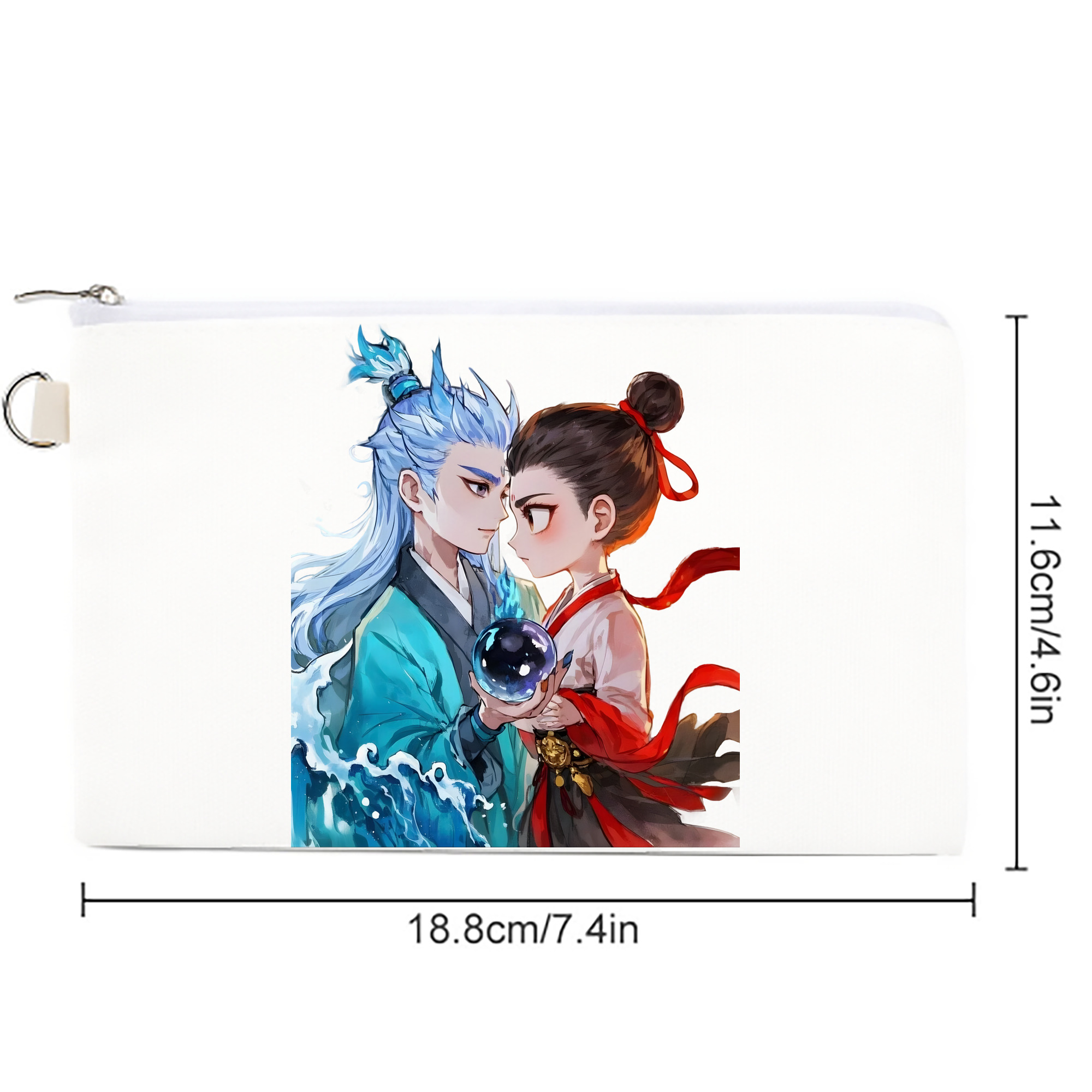 Ne Zha 2 ナタ 魔童の大暴れ キャンバス生地ポーチ　小物入れ