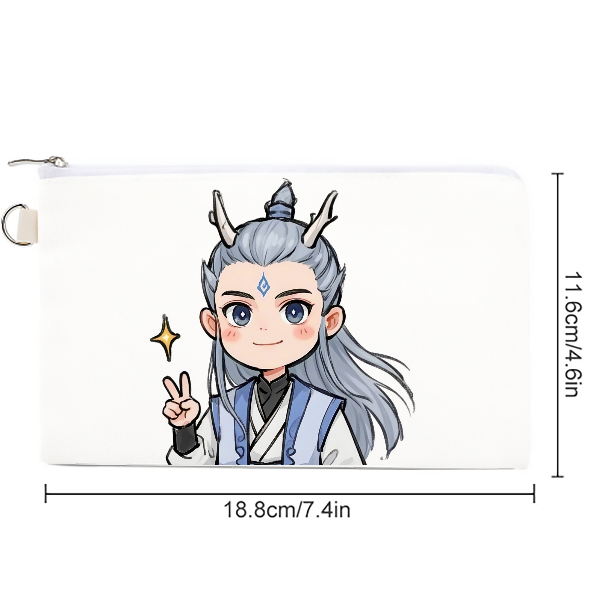 Ne Zha 2 ナタ 魔童の大暴れ キャンバス生地ポーチ　小物入れ