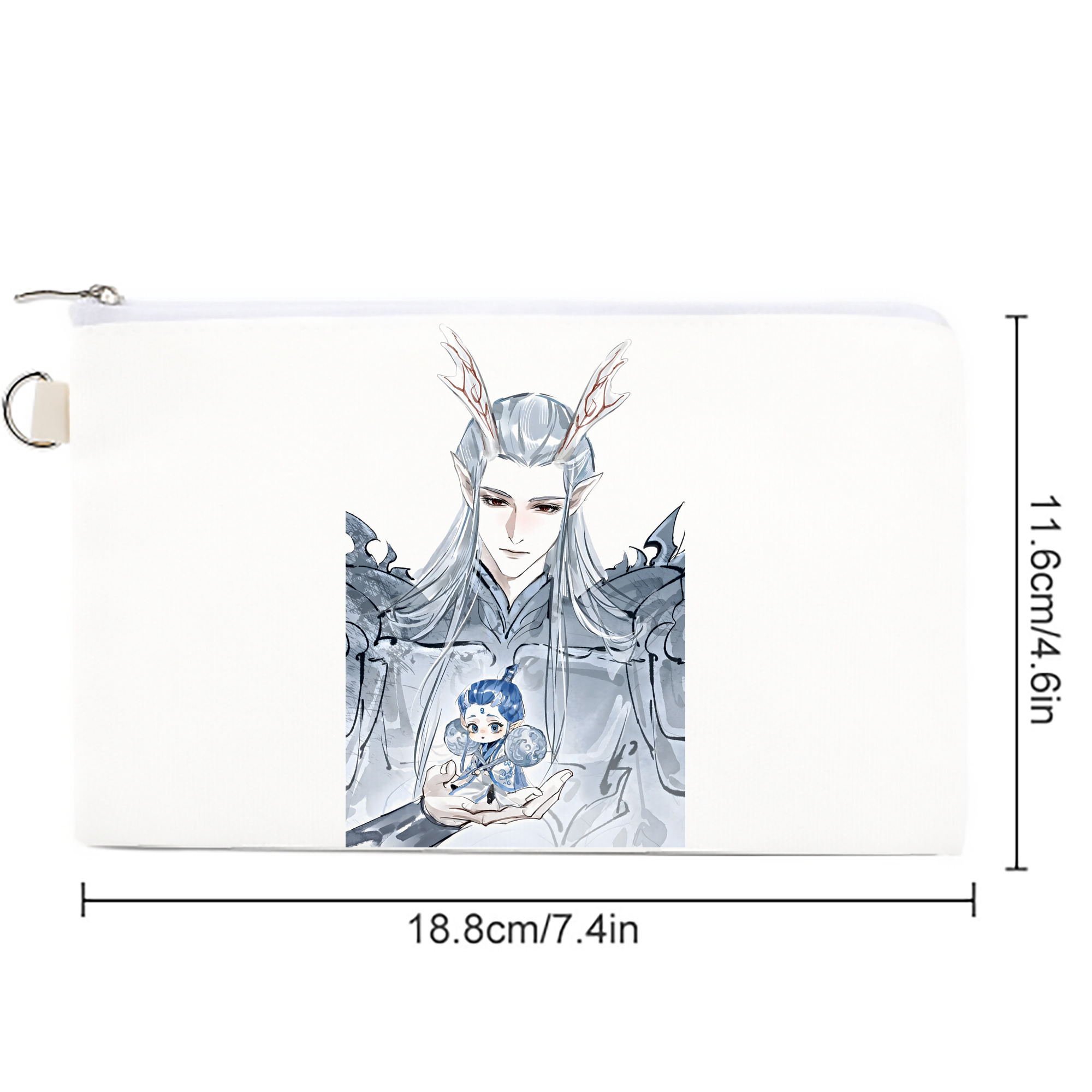 Ne Zha 2 ナタ 魔童の大暴れ キャンバス生地ポーチ　小物入れ