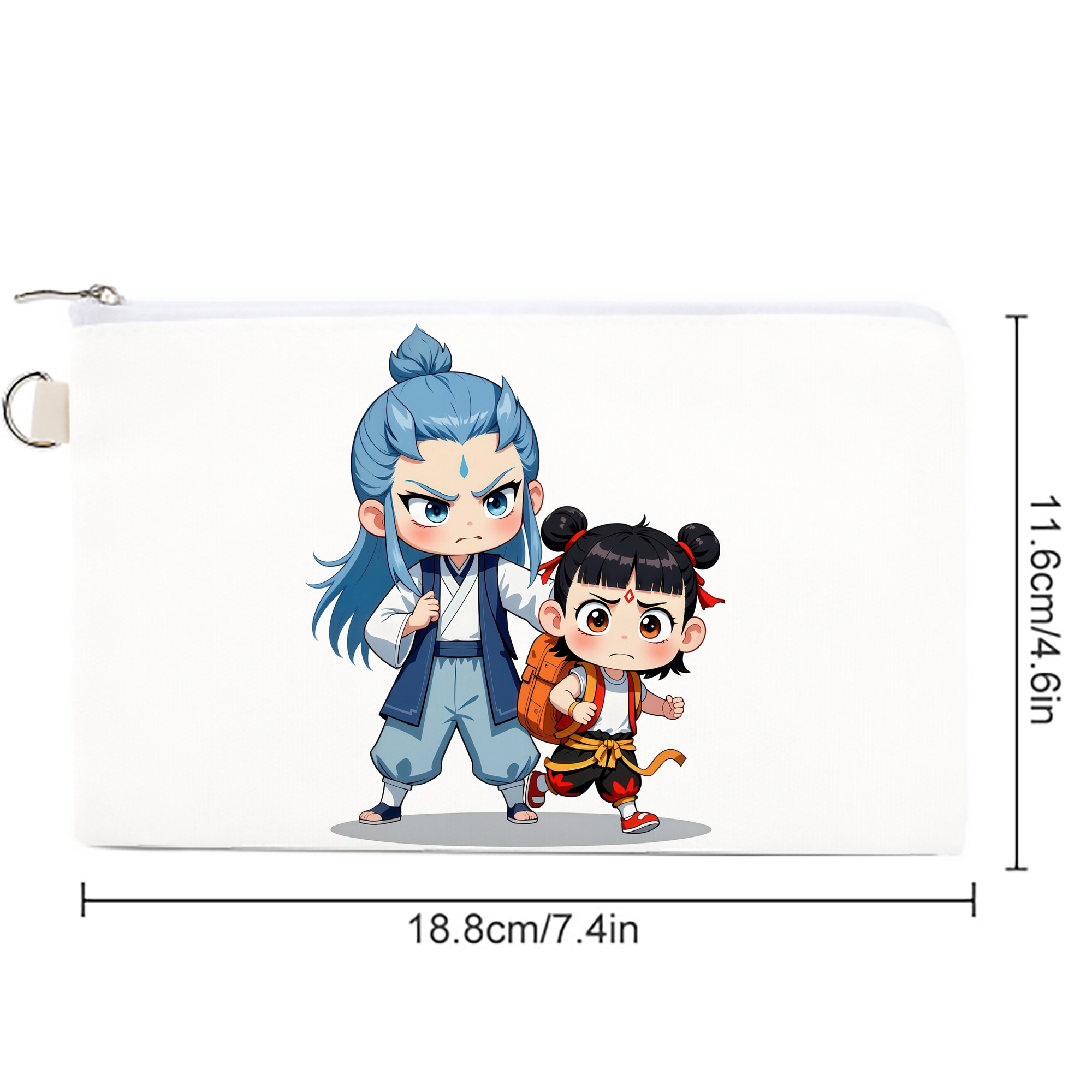 Ne Zha 2 ナタ 魔童の大暴れ キャンバス生地ポーチ　小物入れ