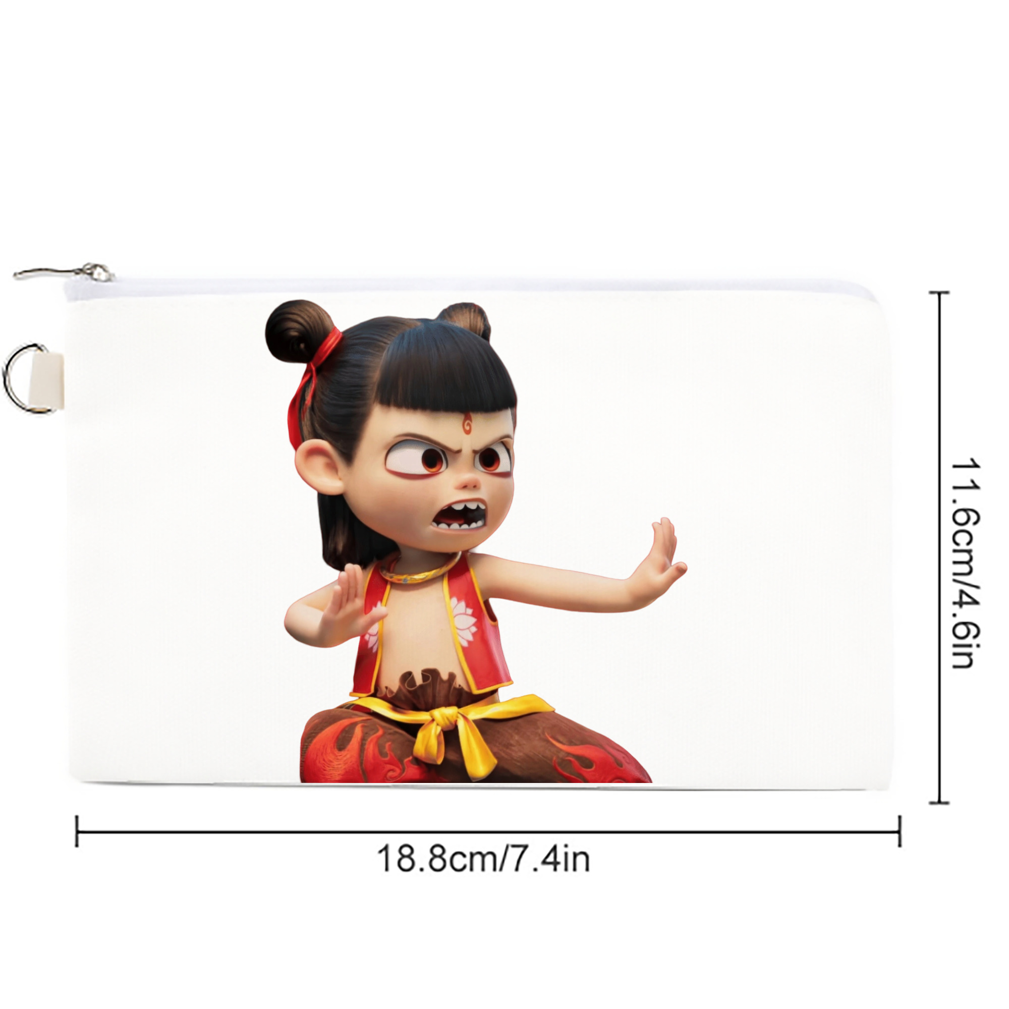 Ne Zha 2 ナタ 魔童の大暴れ キャンバス生地ポーチ　小物入れ
