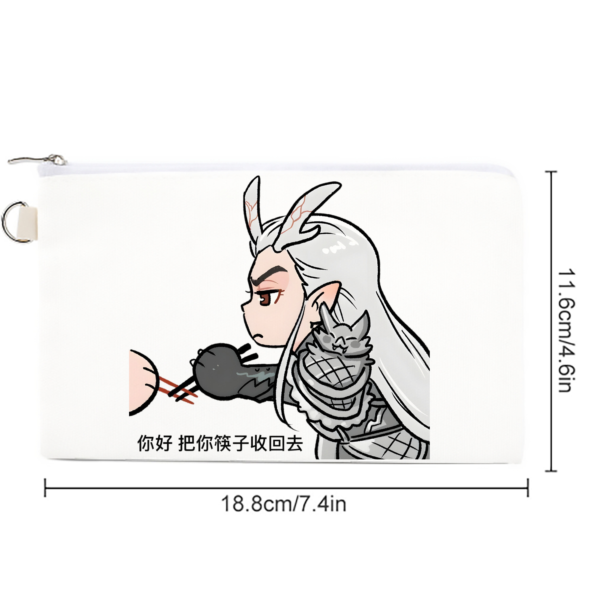 Ne Zha 2 ナタ 魔童の大暴れ キャンバス生地ポーチ　小物入れ