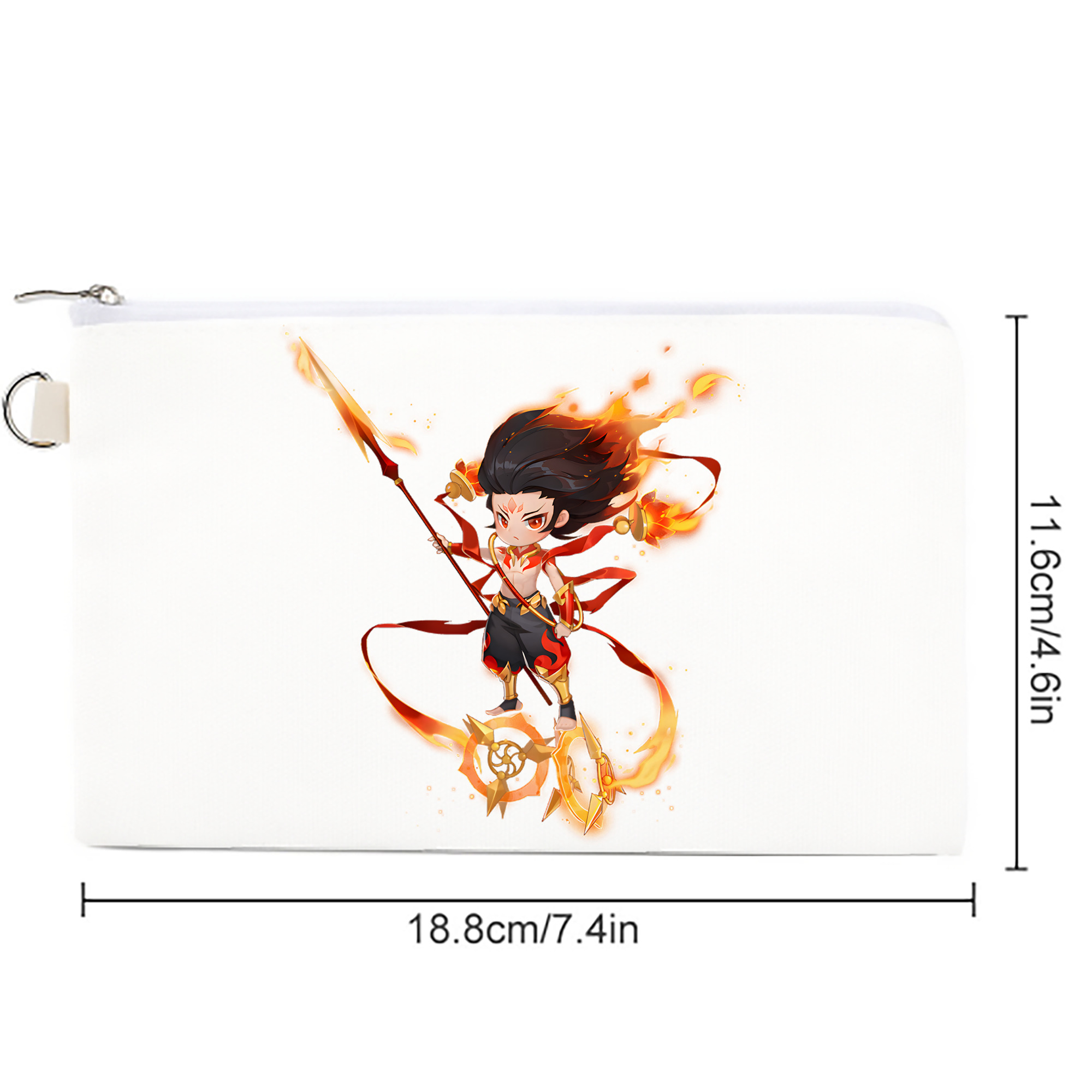 Ne Zha 2 ナタ 魔童の大暴れ キャンバス生地ポーチ　小物入れ