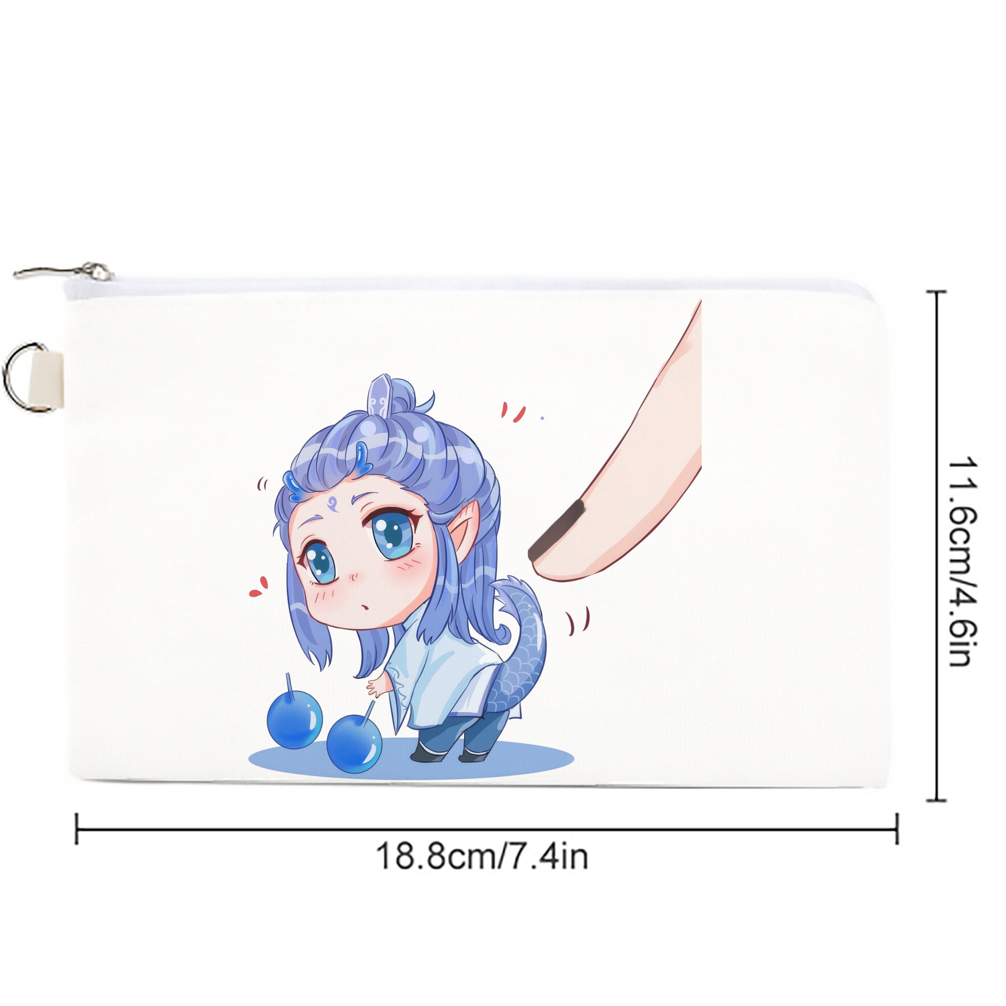 Ne Zha 2 ナタ 魔童の大暴れ キャンバス生地ポーチ　小物入れ