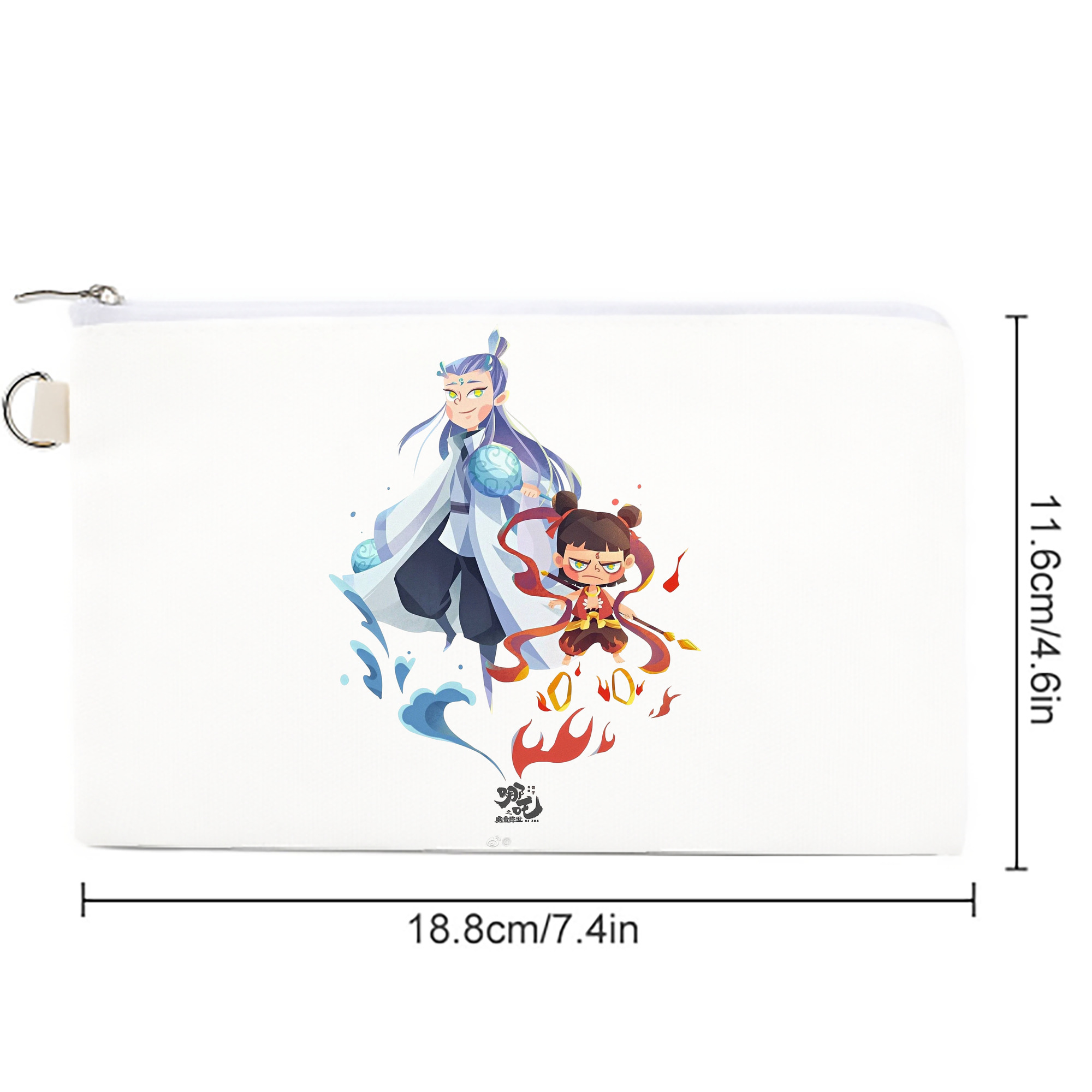Ne Zha 2 ナタ 魔童の大暴れ キャンバス生地ポーチ　小物入れ