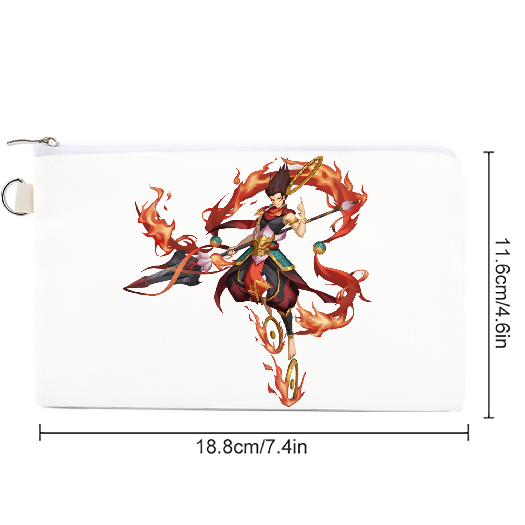 Ne Zha 2 ナタ 魔童の大暴れ キャンバス生地ポーチ　小物入れ