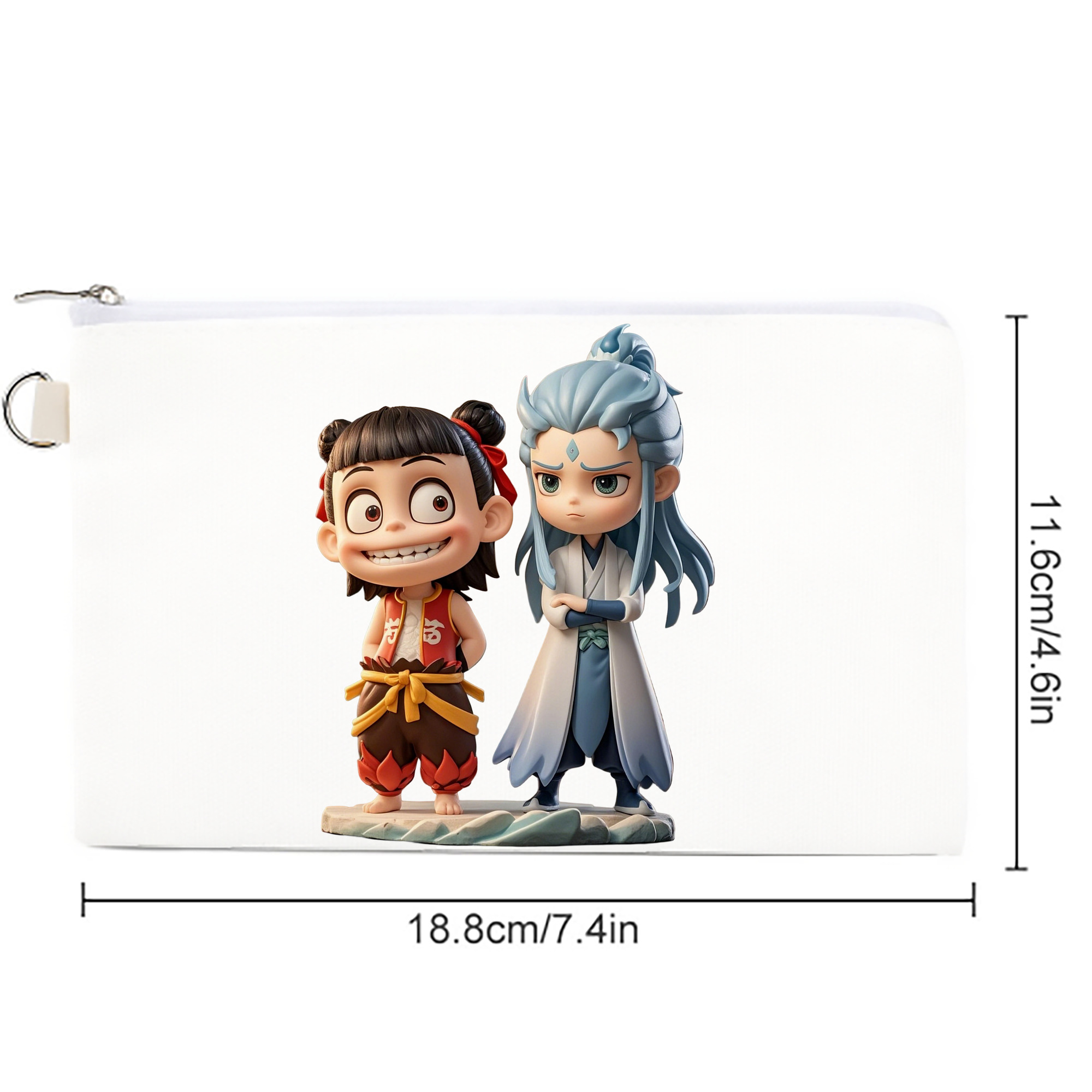 Ne Zha 2 ナタ 魔童の大暴れ キャンバス生地ポーチ　小物入れ