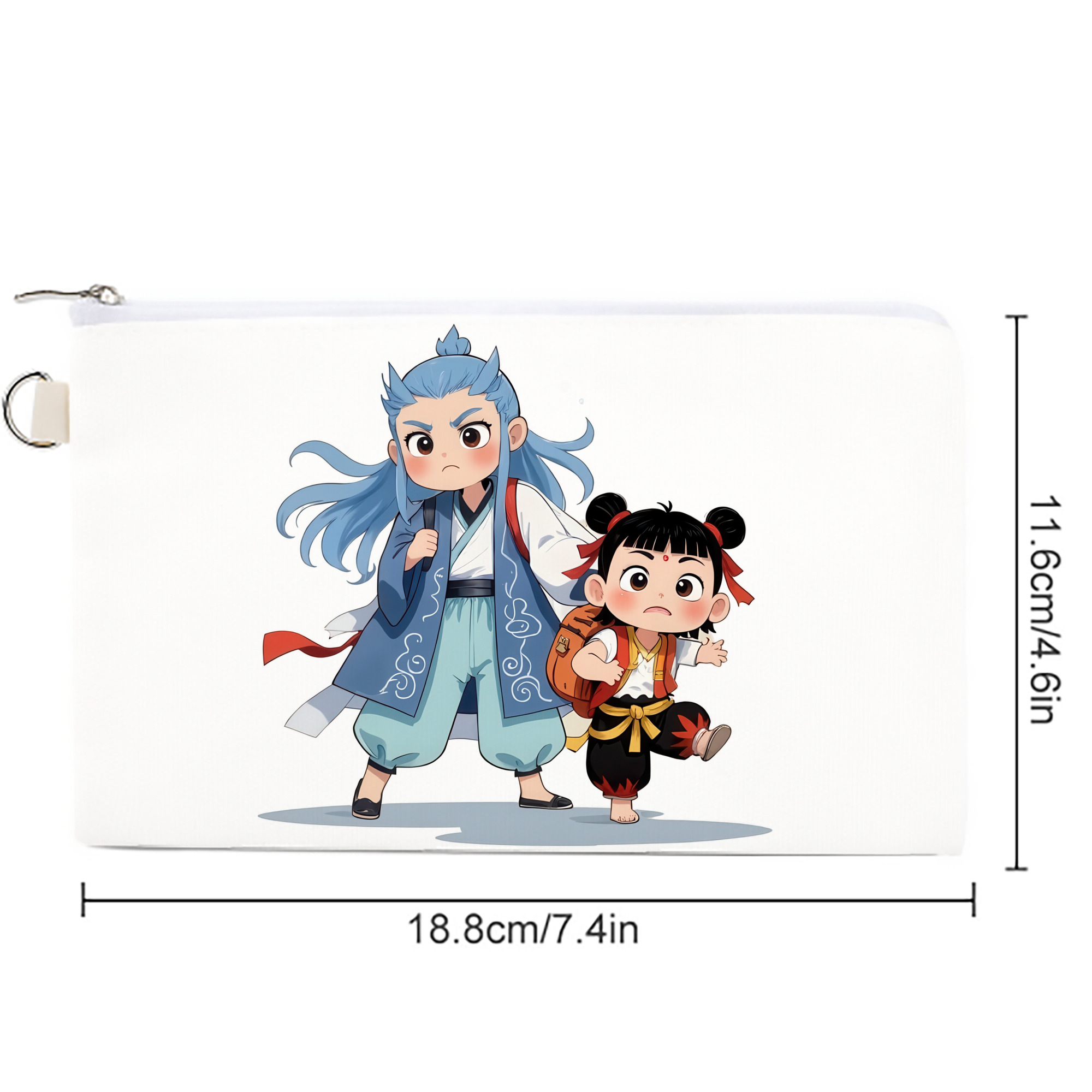 Ne Zha 2 ナタ 魔童の大暴れ キャンバス生地ポーチ　小物入れ