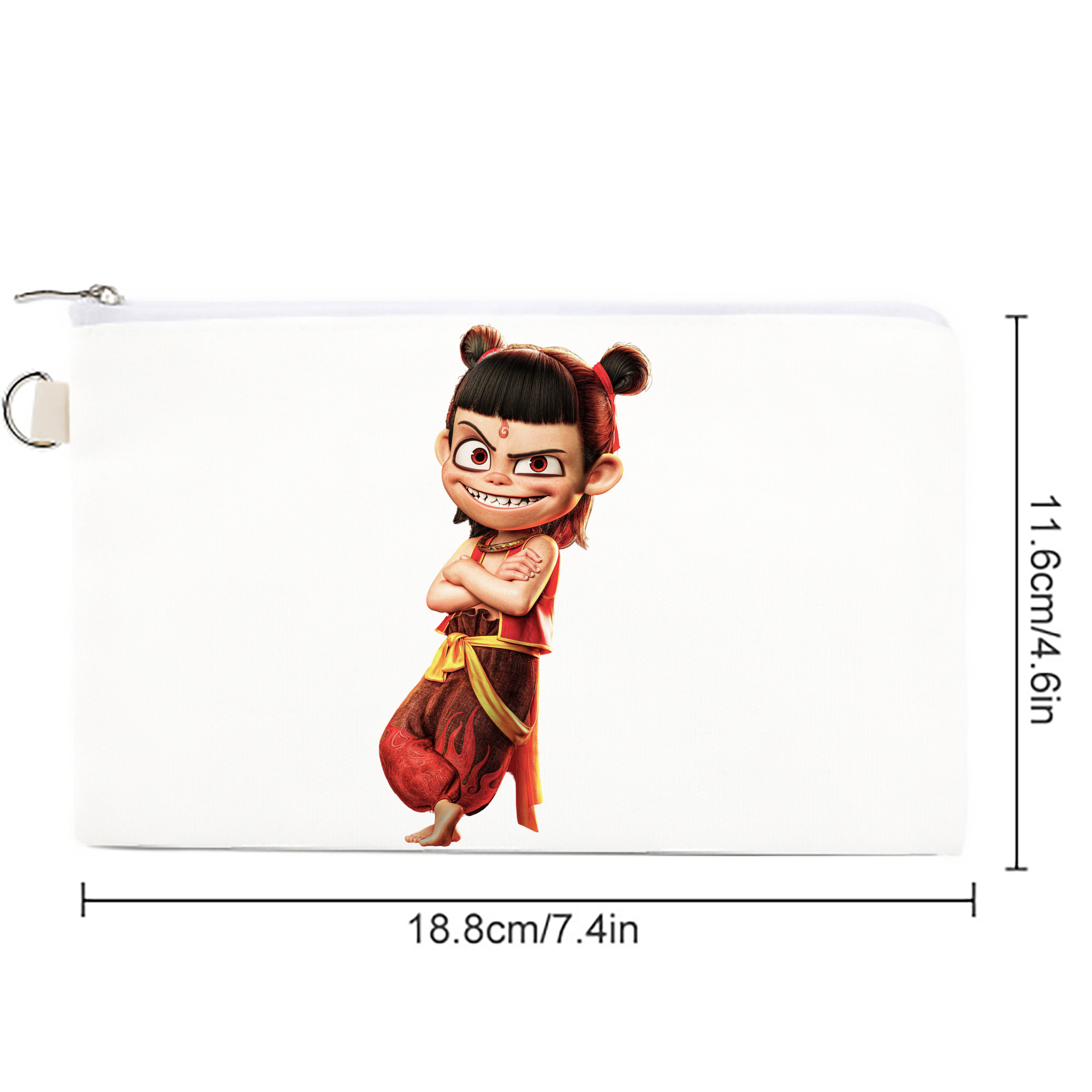 Ne Zha 2 ナタ 魔童の大暴れ キャンバス生地ポーチ　小物入れ