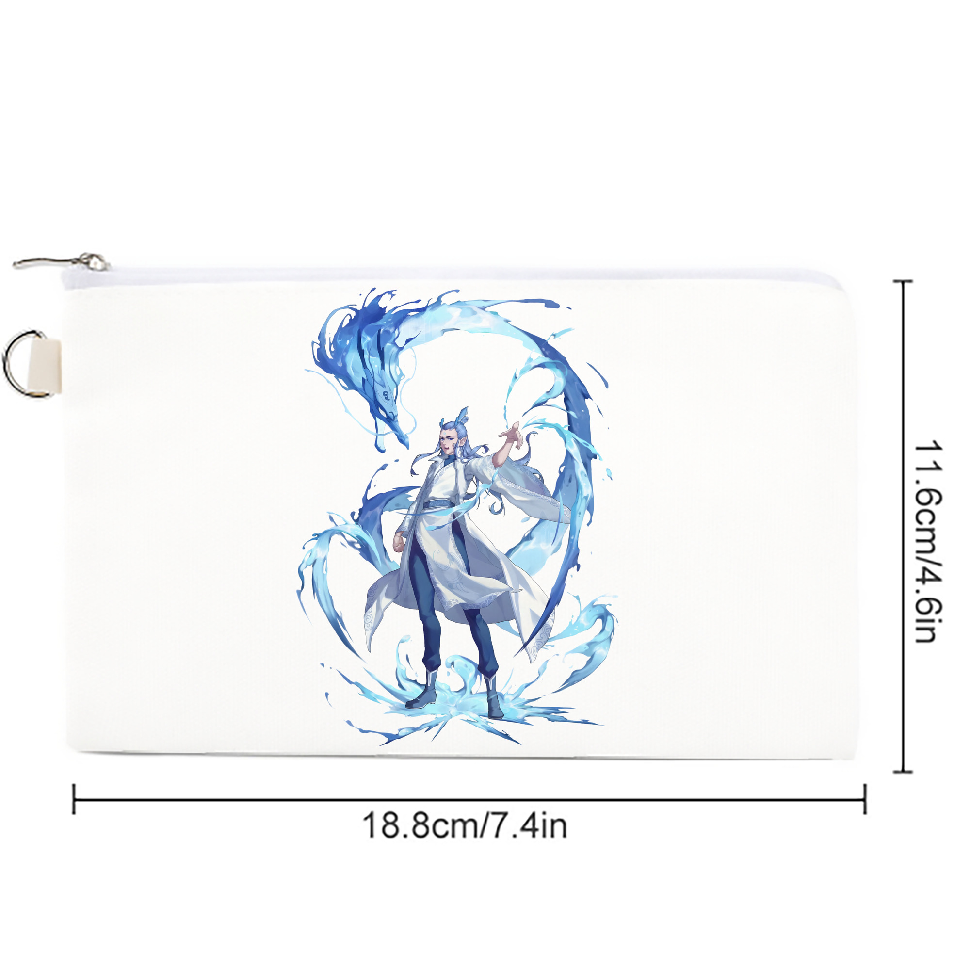 Ne Zha 2 ナタ 魔童の大暴れ キャンバス生地ポーチ　小物入れ