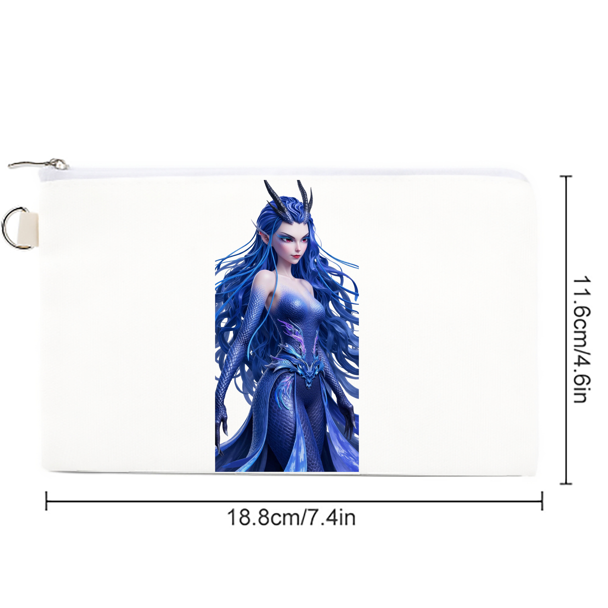 Ne Zha 2 ナタ 魔童の大暴れ キャンバス生地ポーチ　小物入れ