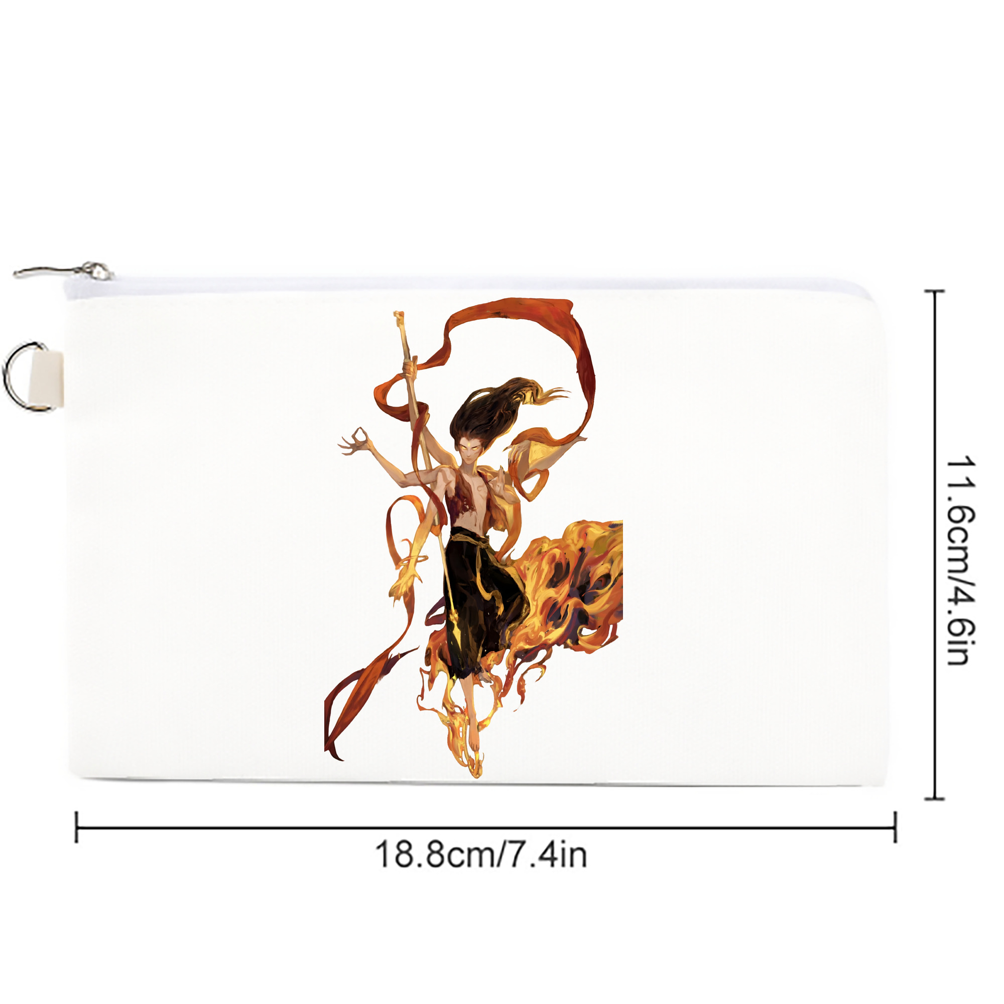Ne Zha 2 ナタ 魔童の大暴れ キャンバス生地ポーチ　小物入れ