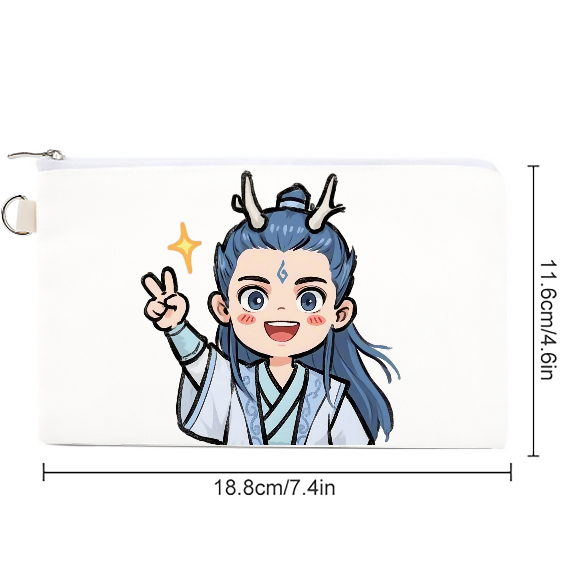 Ne Zha 2 ナタ 魔童の大暴れ キャンバス生地ポーチ　小物入れ