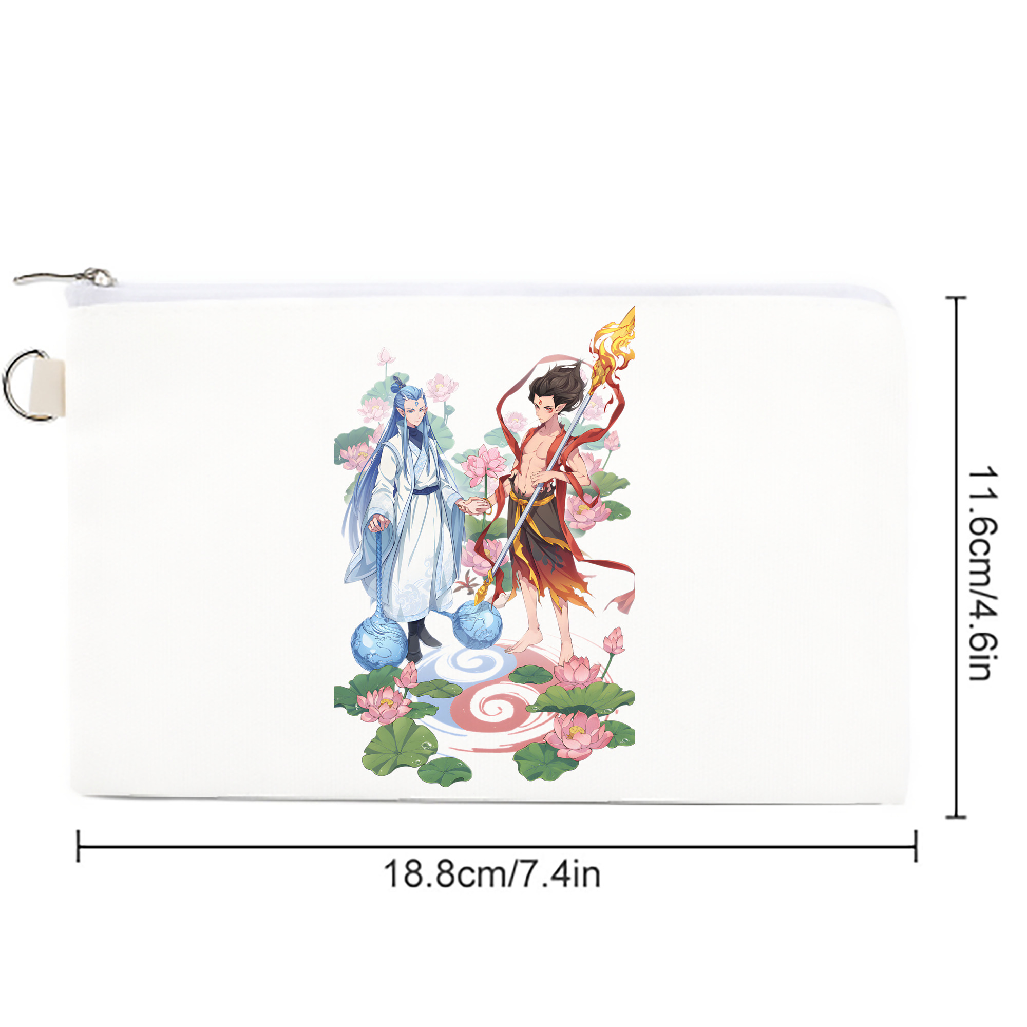 Ne Zha 2 ナタ 魔童の大暴れ キャンバス生地ポーチ　小物入れ