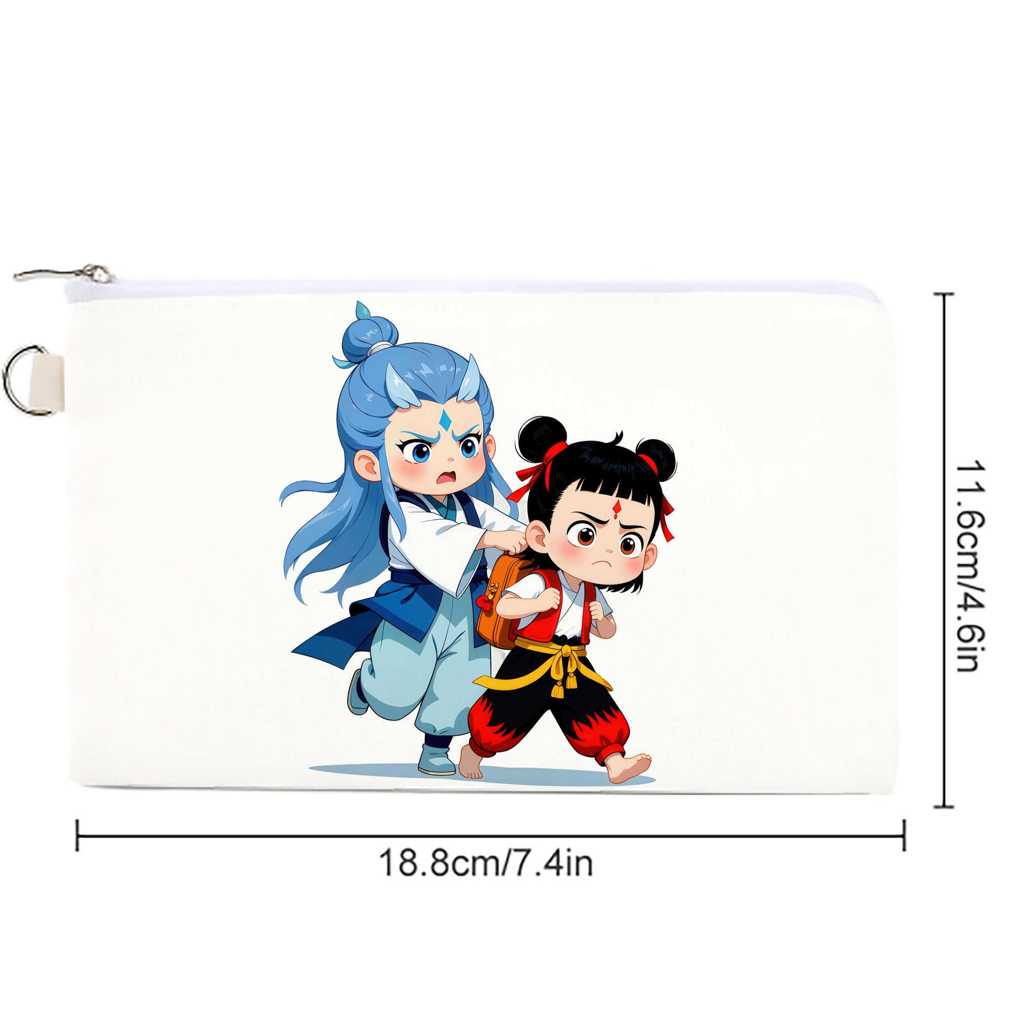 Ne Zha 2 ナタ 魔童の大暴れ キャンバス生地ポーチ　小物入れ
