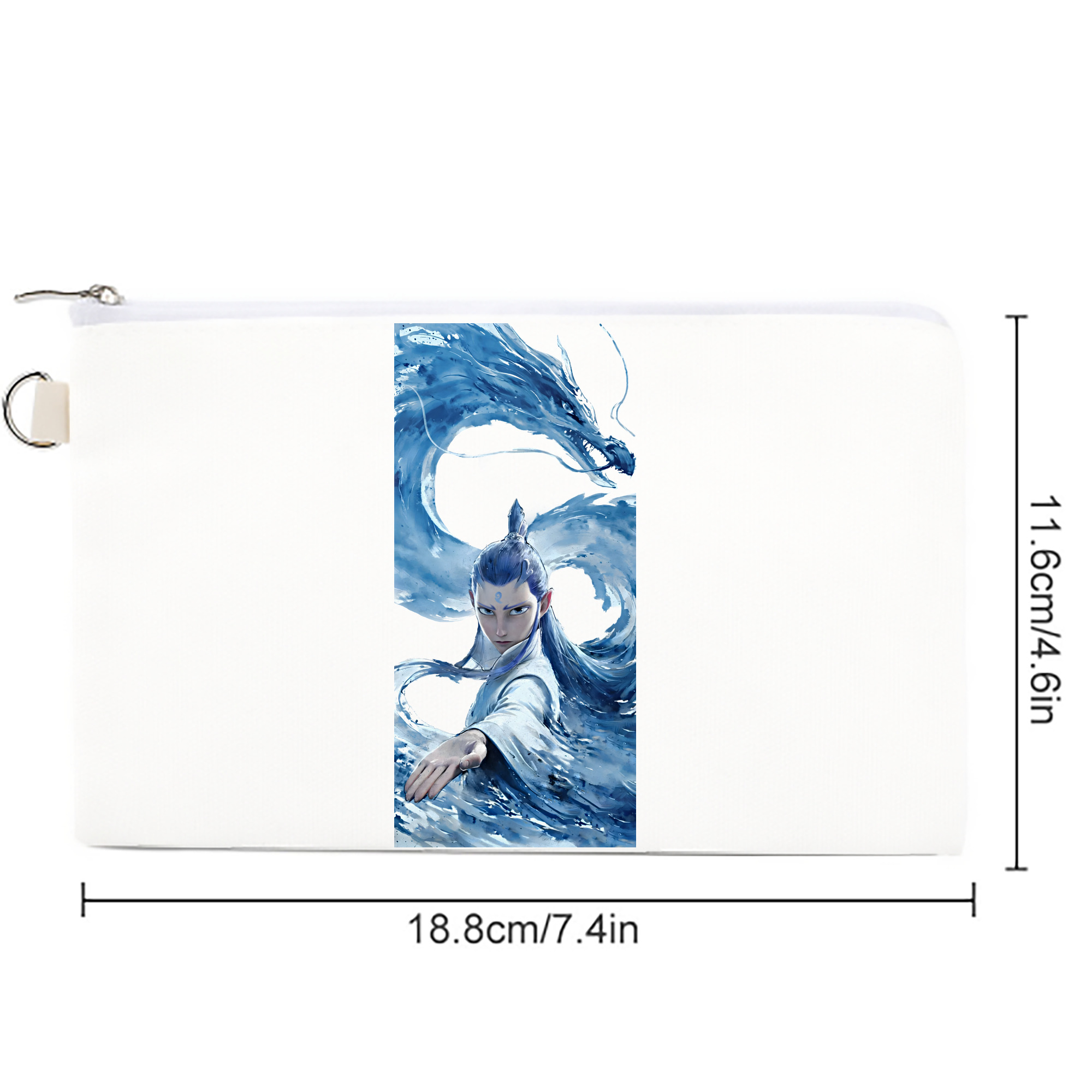 Ne Zha 2 ナタ 魔童の大暴れ キャンバス生地ポーチ　小物入れ