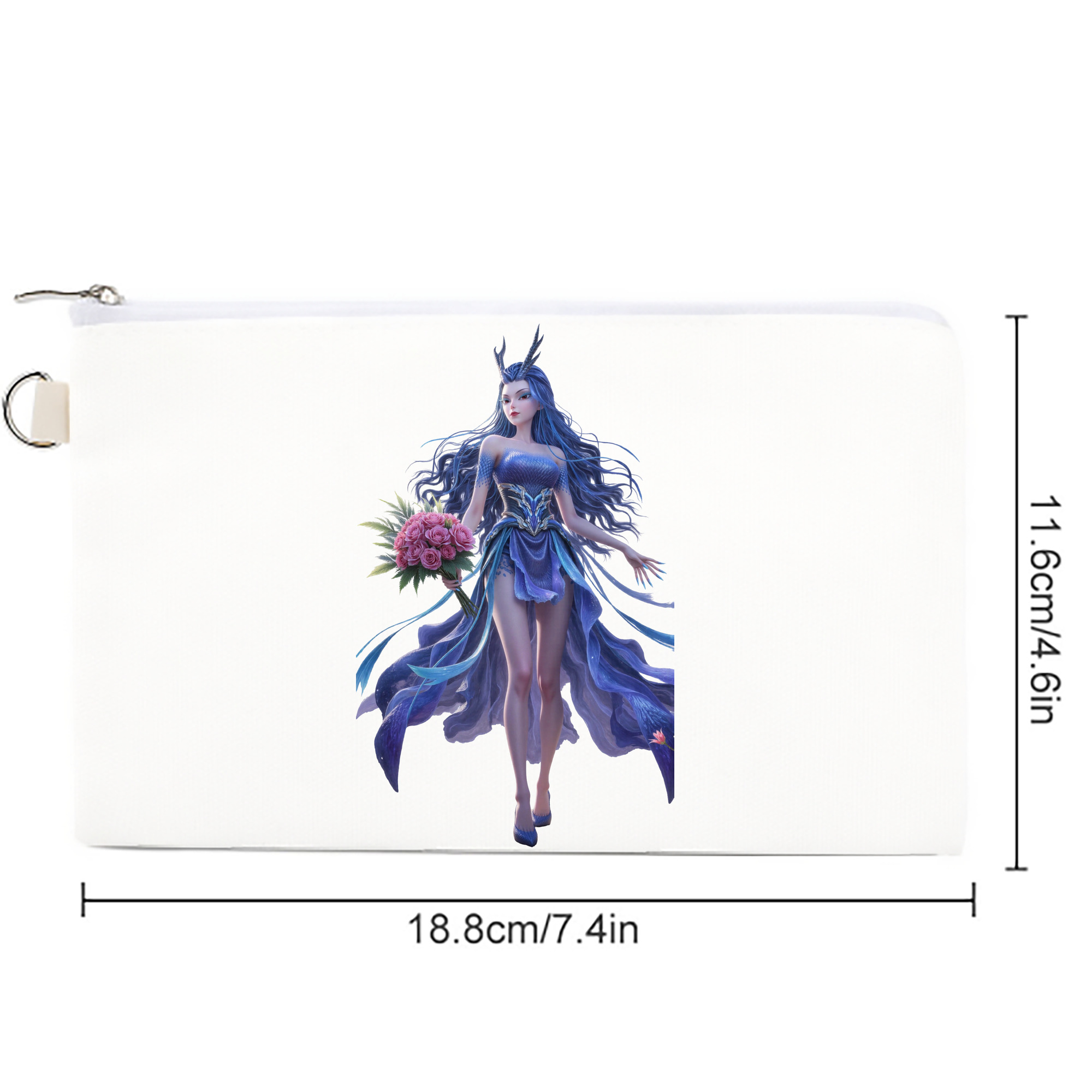 Ne Zha 2 ナタ 魔童の大暴れ キャンバス生地ポーチ　小物入れ