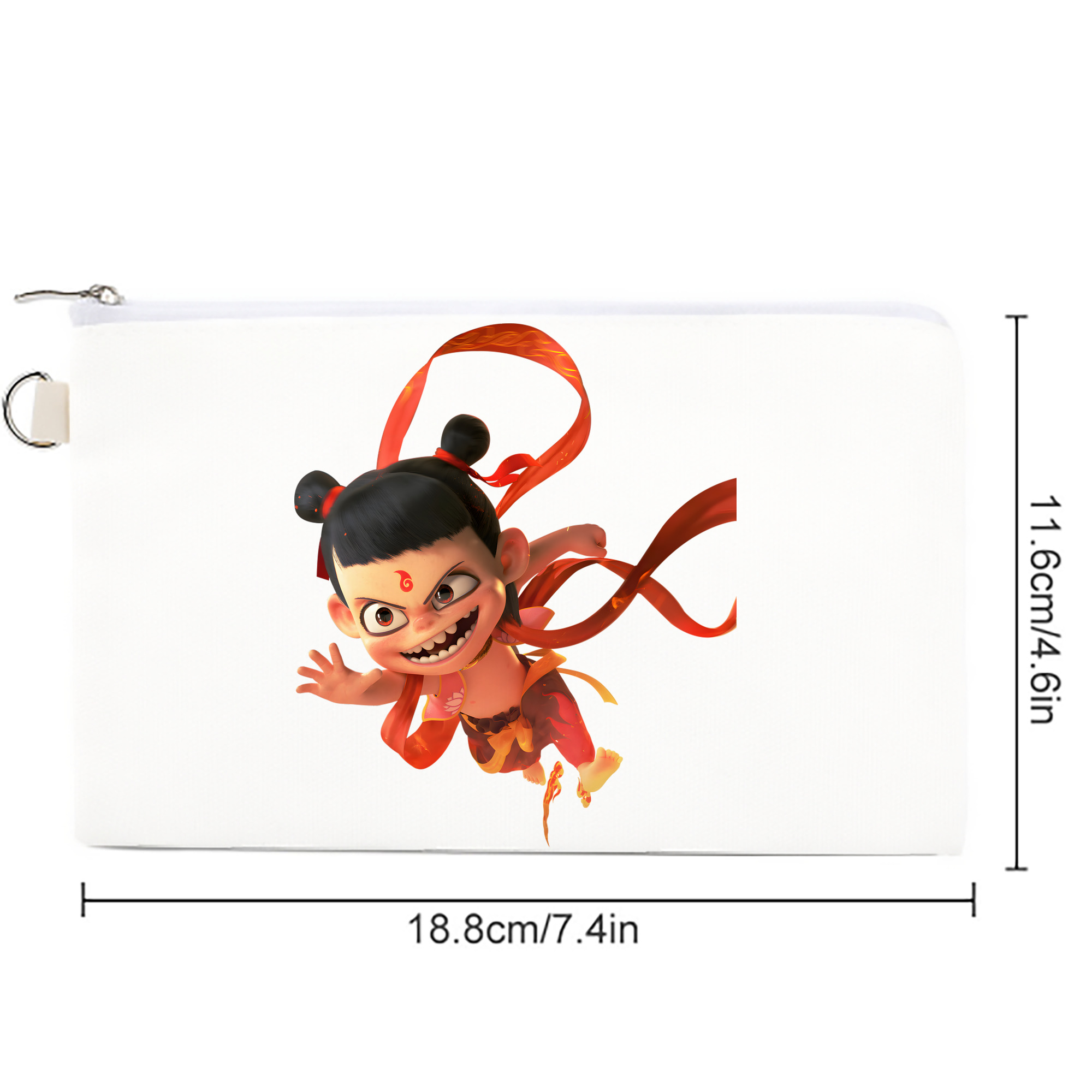 Ne Zha 2 ナタ 魔童の大暴れ キャンバス生地ポーチ　小物入れ