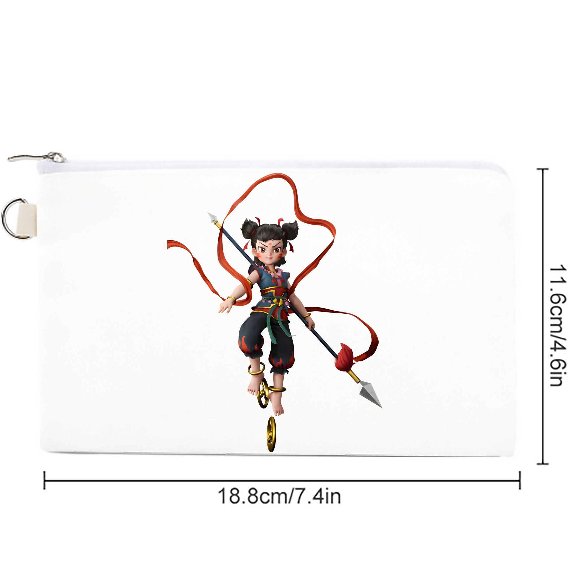 Ne Zha 2 ナタ 魔童の大暴れ キャンバス生地ポーチ　小物入れ