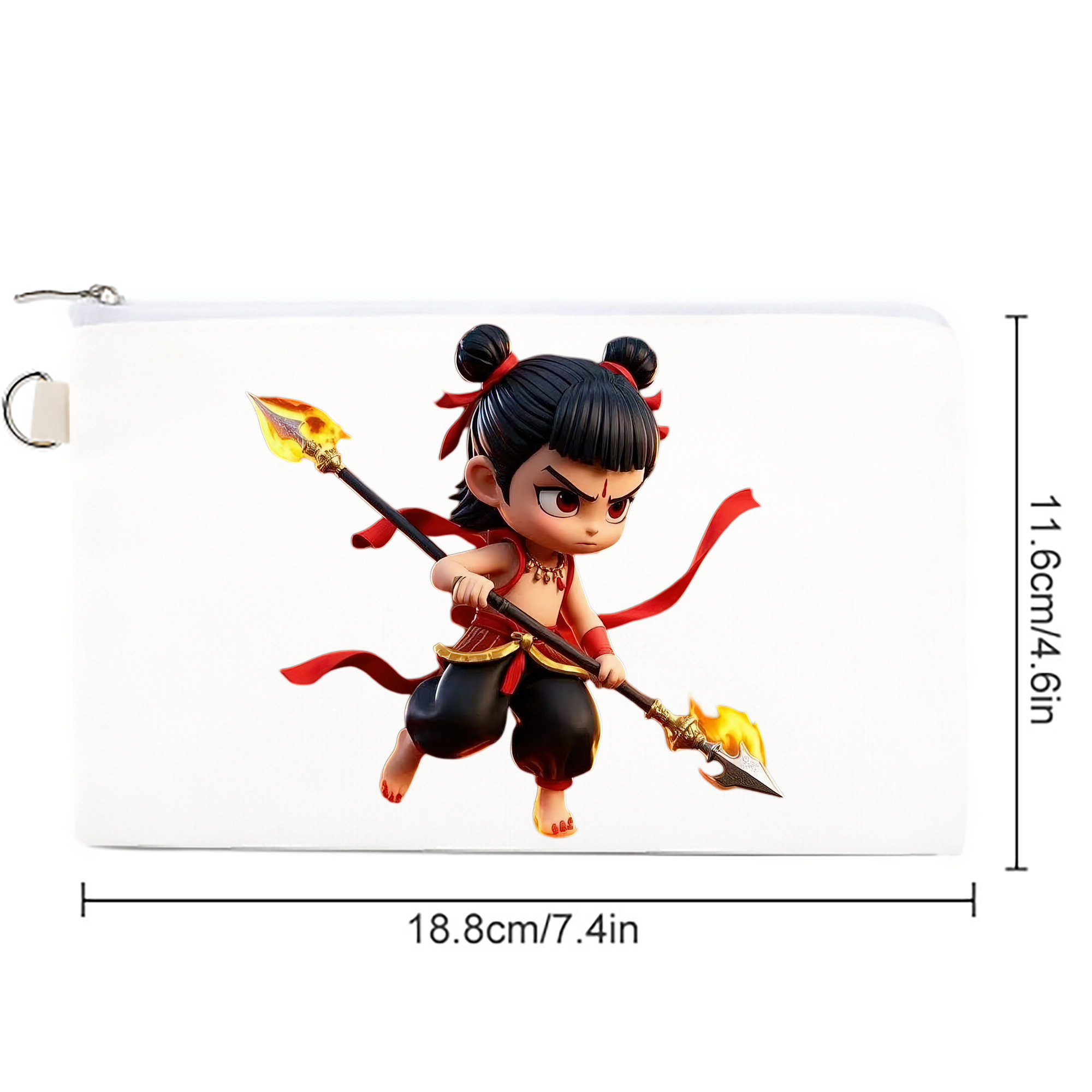 Ne Zha 2 ナタ 魔童の大暴れ キャンバス生地ポーチ　小物入れ