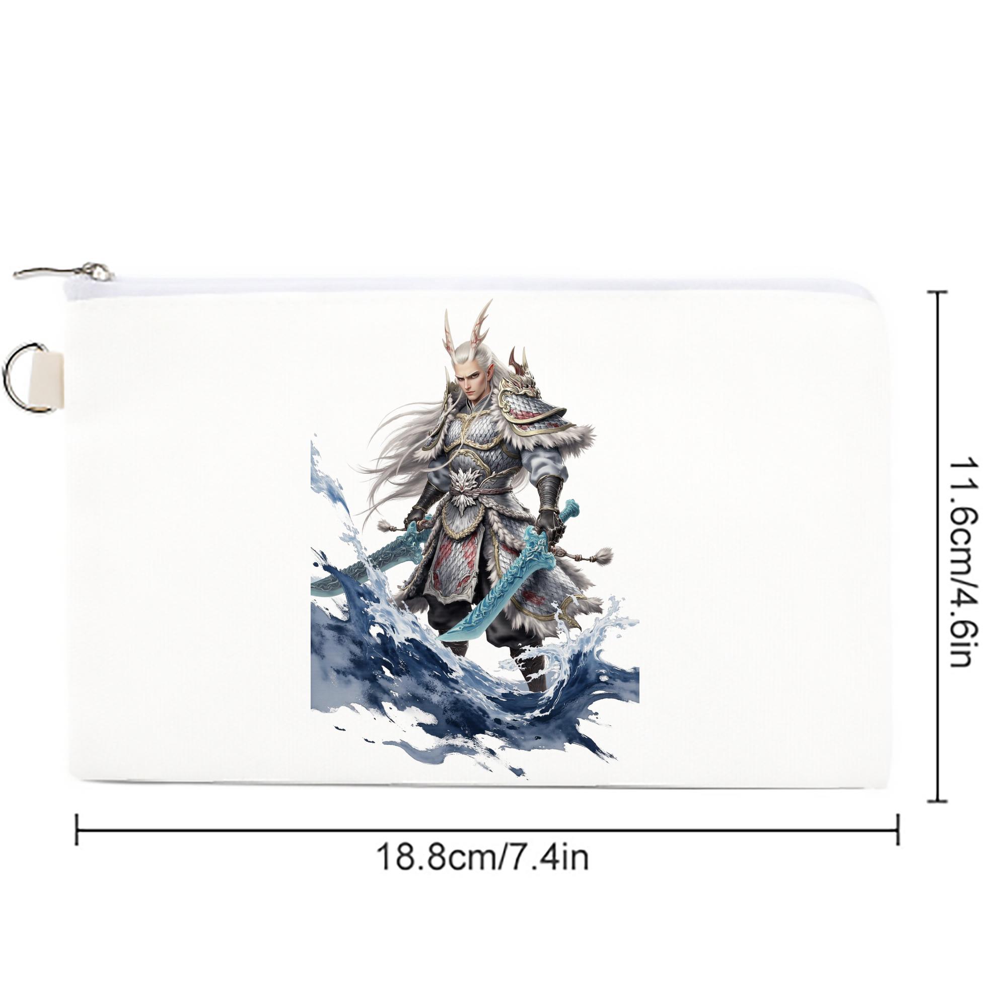 Ne Zha 2 ナタ 魔童の大暴れ キャンバス生地ポーチ　小物入れ