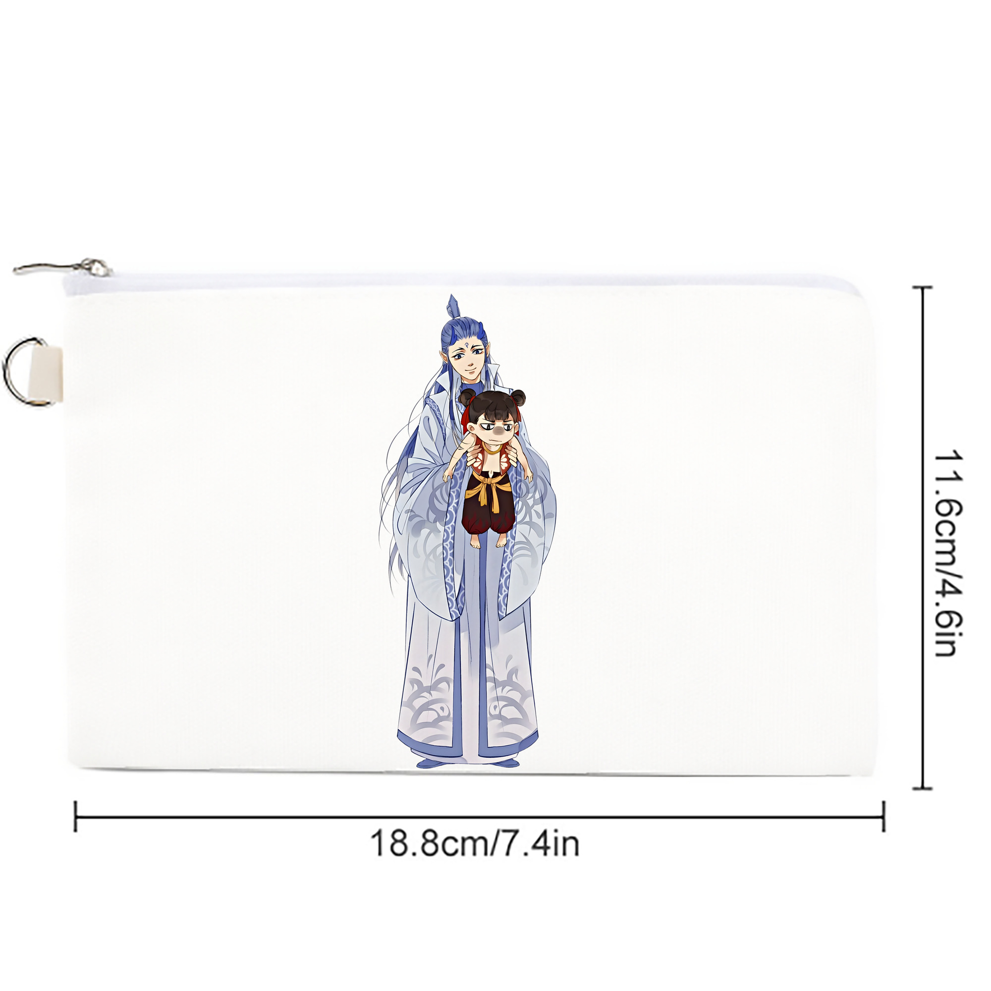 Ne Zha 2 ナタ 魔童の大暴れ キャンバス生地ポーチ　小物入れ