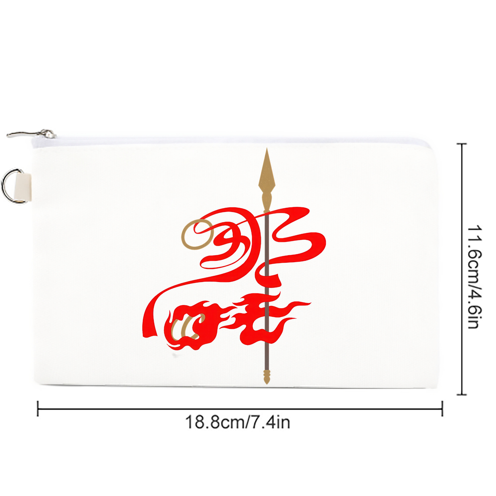 Ne Zha 2 ナタ 魔童の大暴れ キャンバス生地ポーチ　小物入れ