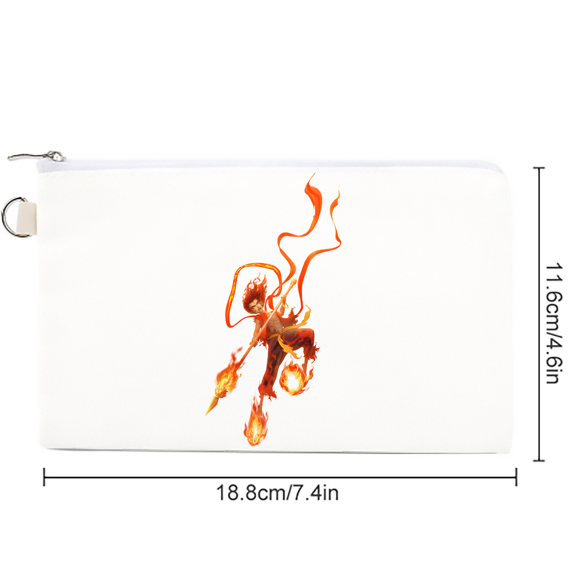 Ne Zha 2 ナタ 魔童の大暴れ キャンバス生地ポーチ　小物入れ