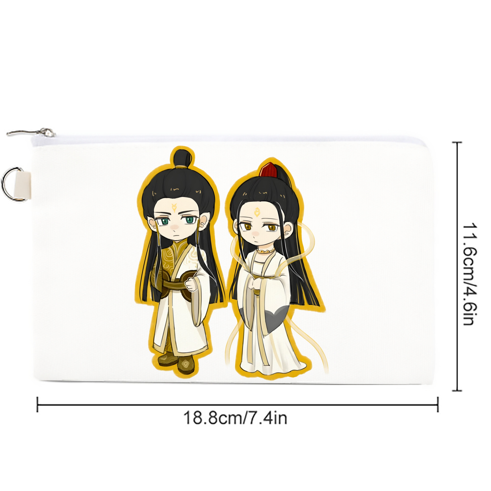 Ne Zha 2 ナタ 魔童の大暴れ キャンバス生地ポーチ　小物入れ