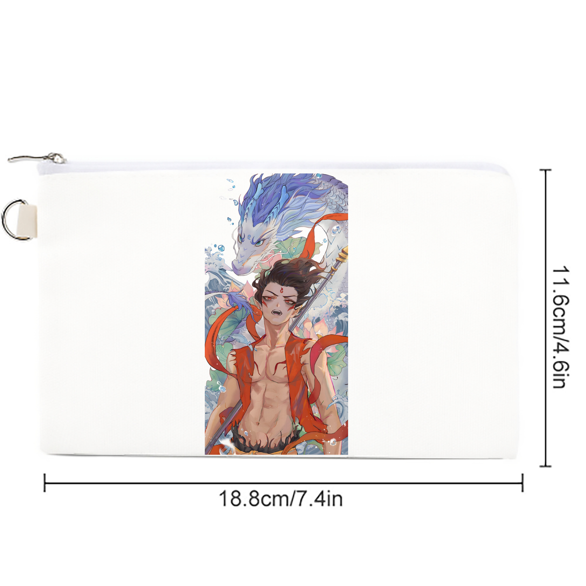 Ne Zha 2 ナタ 魔童の大暴れ キャンバス生地ポーチ　小物入れ
