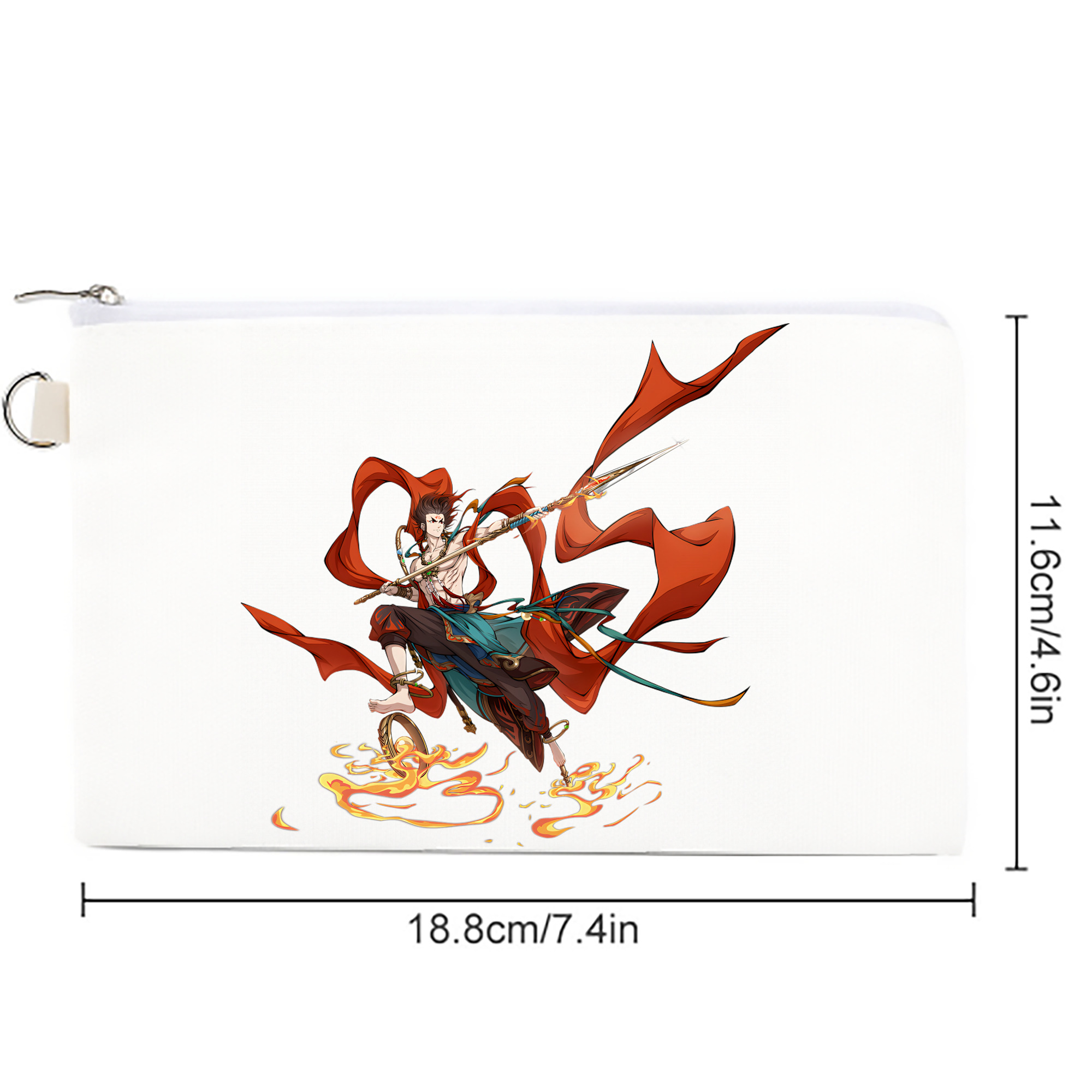 Ne Zha 2 ナタ 魔童の大暴れ キャンバス生地ポーチ　小物入れ