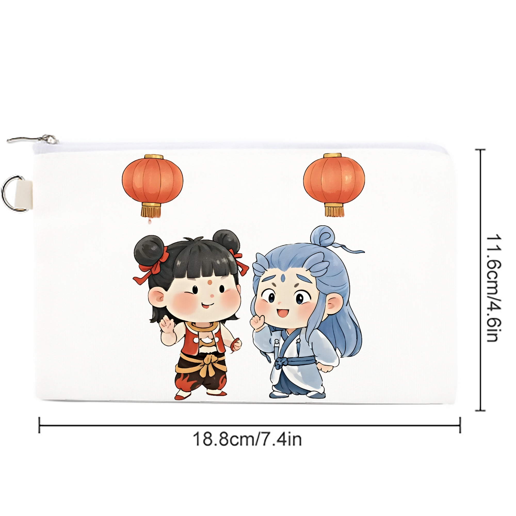 Ne Zha 2 ナタ 魔童の大暴れ キャンバス生地ポーチ　小物入れ