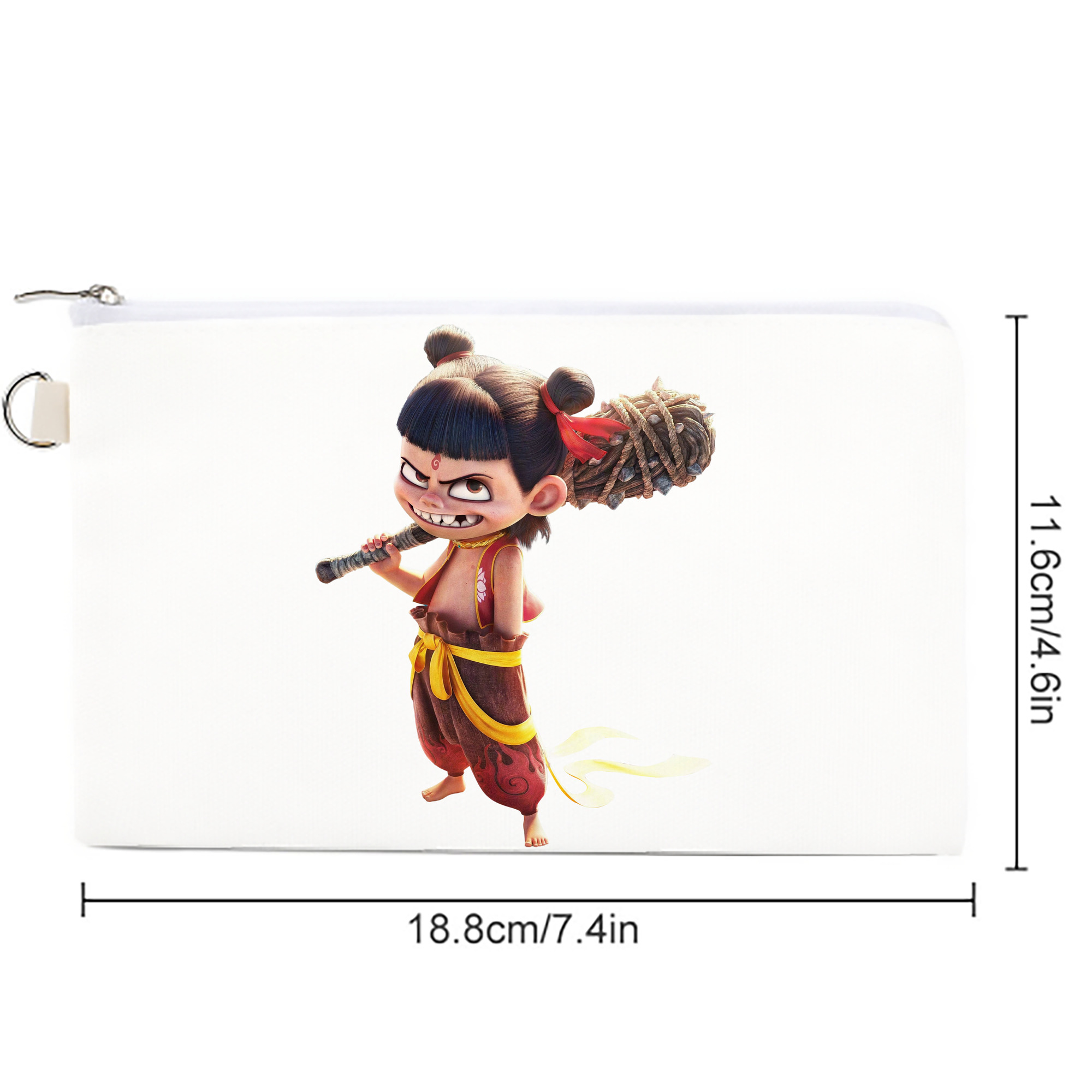 Ne Zha 2 ナタ 魔童の大暴れ キャンバス生地ポーチ　小物入れ
