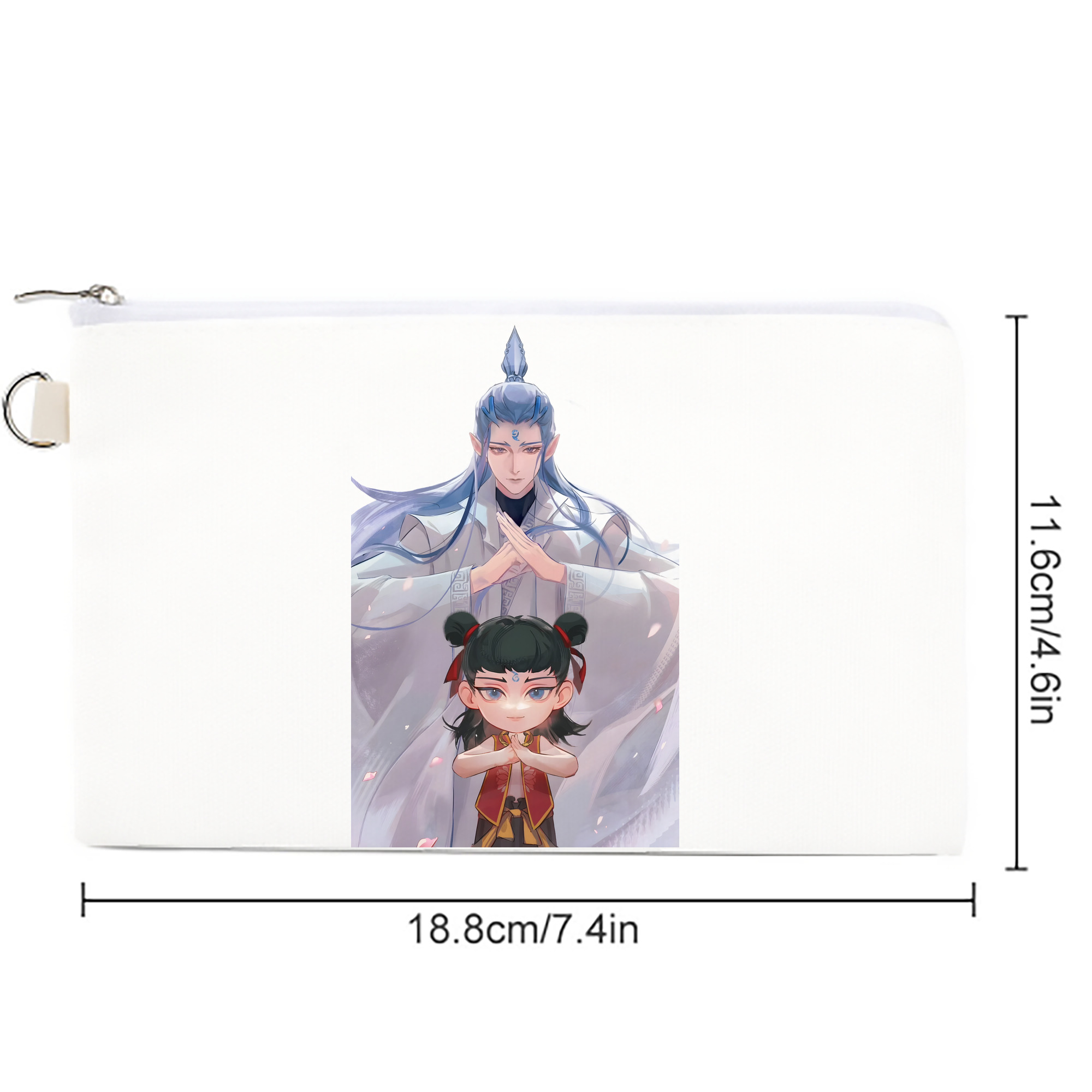 Ne Zha 2 ナタ 魔童の大暴れ キャンバス生地ポーチ　小物入れ