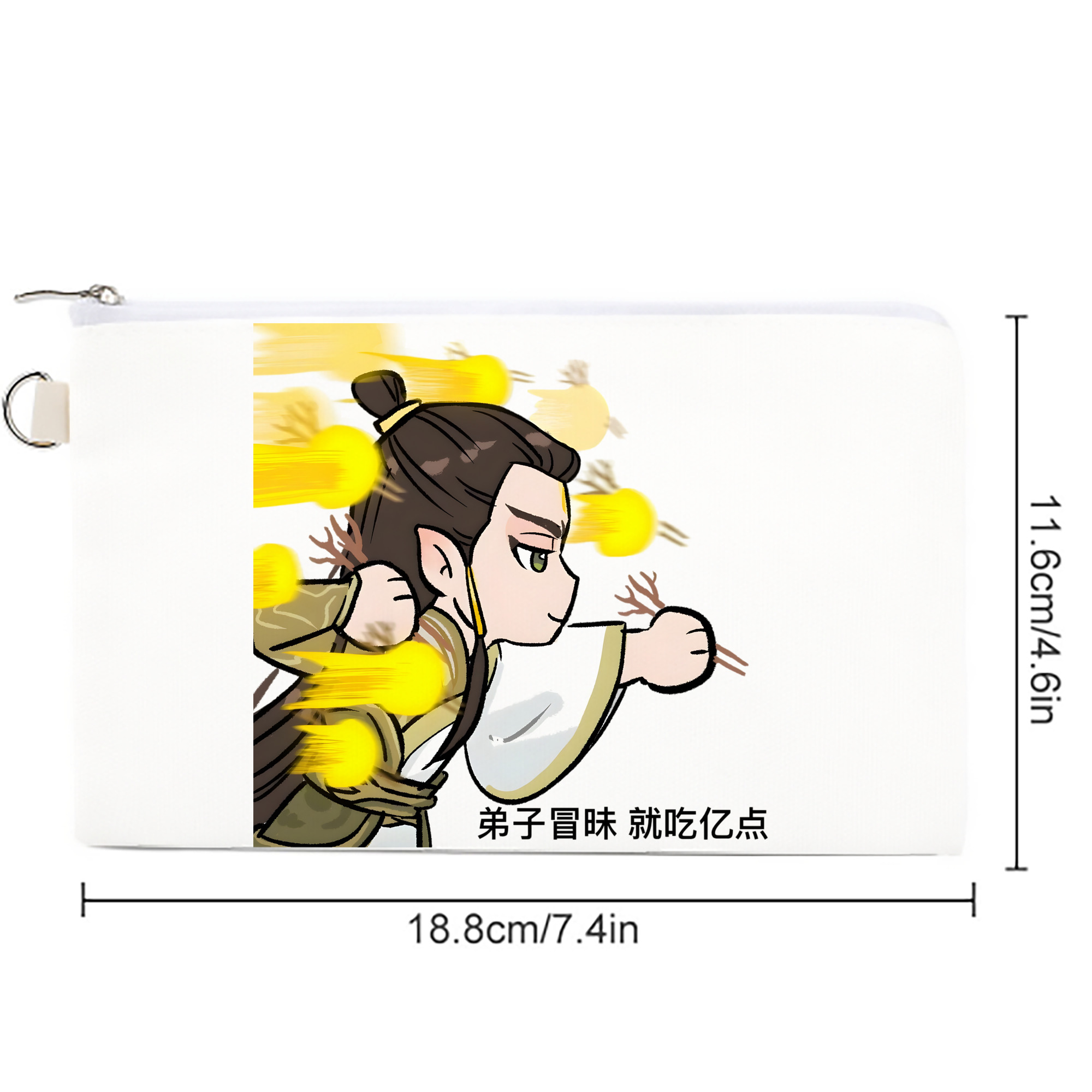 Ne Zha 2 ナタ 魔童の大暴れ キャンバス生地ポーチ　小物入れ