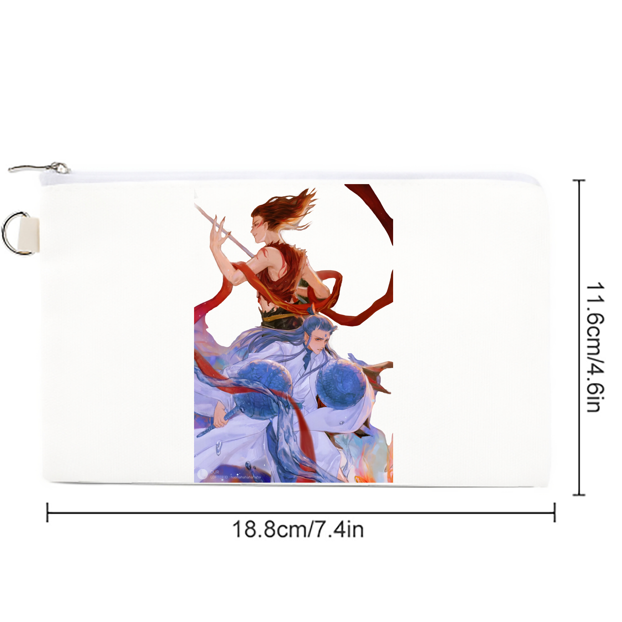 Ne Zha 2 ナタ 魔童の大暴れ キャンバス生地ポーチ　小物入れ