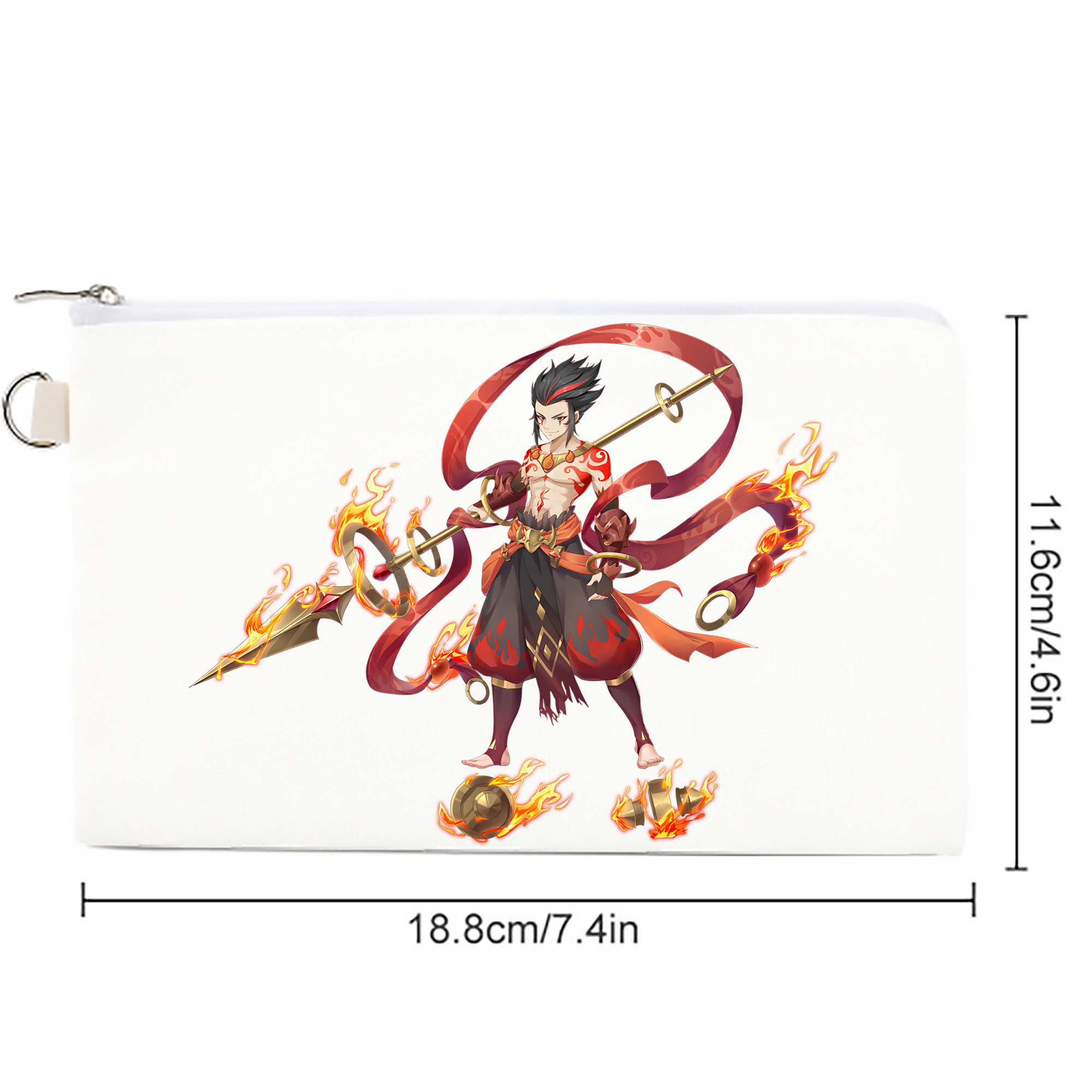 Ne Zha 2 ナタ 魔童の大暴れ キャンバス生地ポーチ　小物入れ