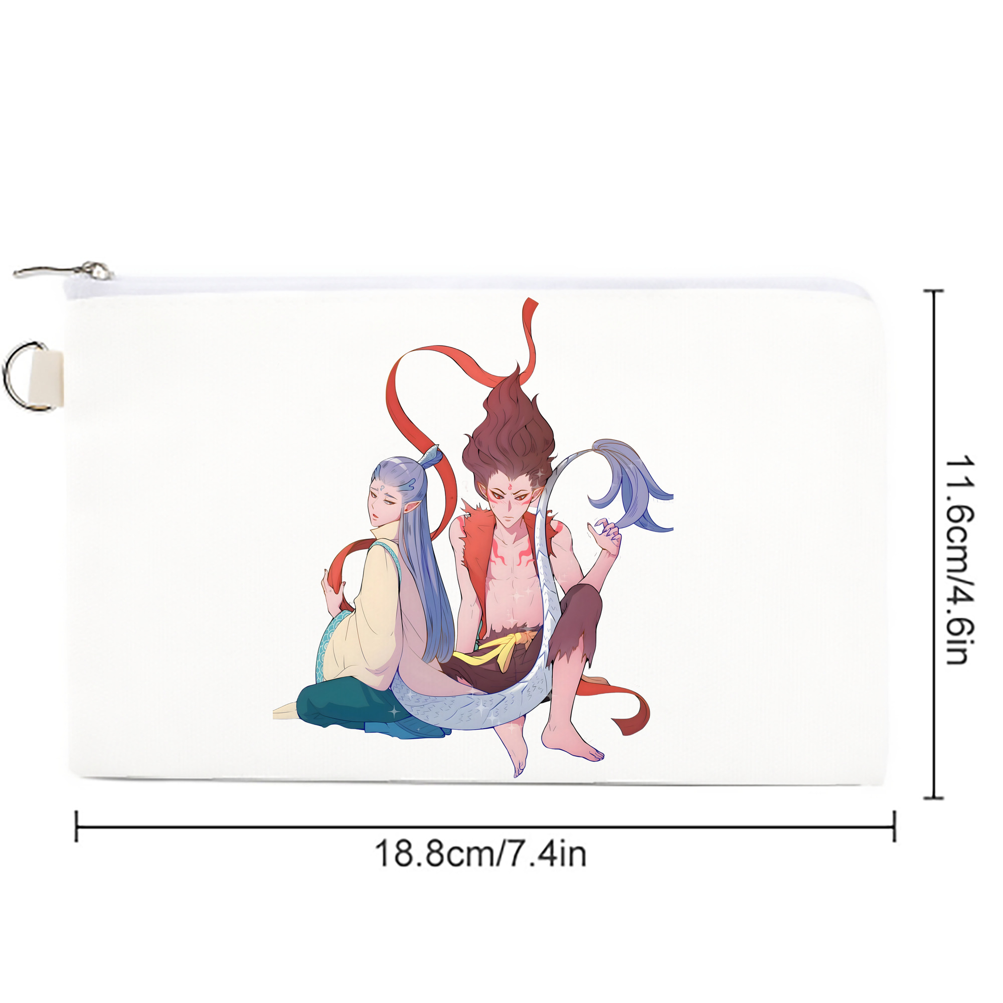 Ne Zha 2 ナタ 魔童の大暴れ キャンバス生地ポーチ　小物入れ