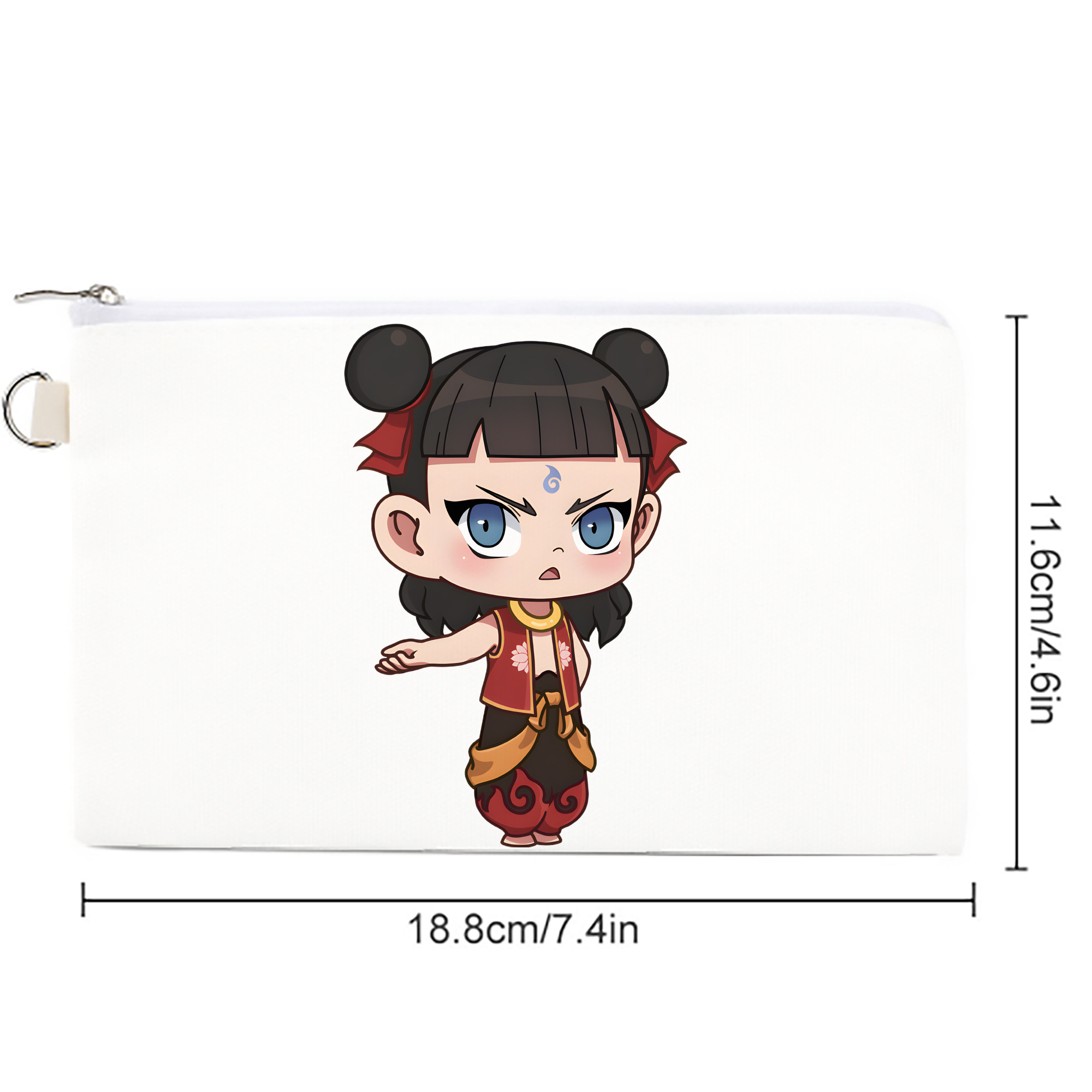 Ne Zha 2 ナタ 魔童の大暴れ キャンバス生地ポーチ　小物入れ