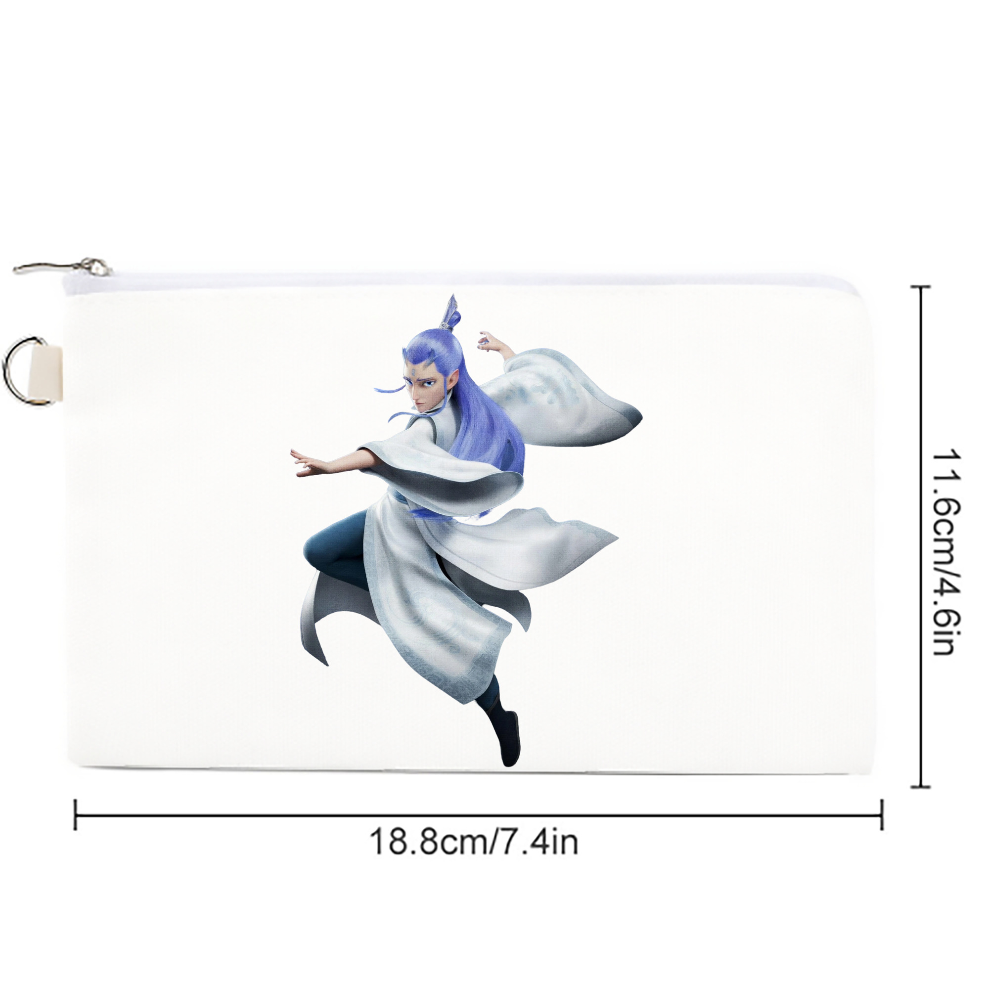 Ne Zha 2 ナタ 魔童の大暴れ キャンバス生地ポーチ　小物入れ