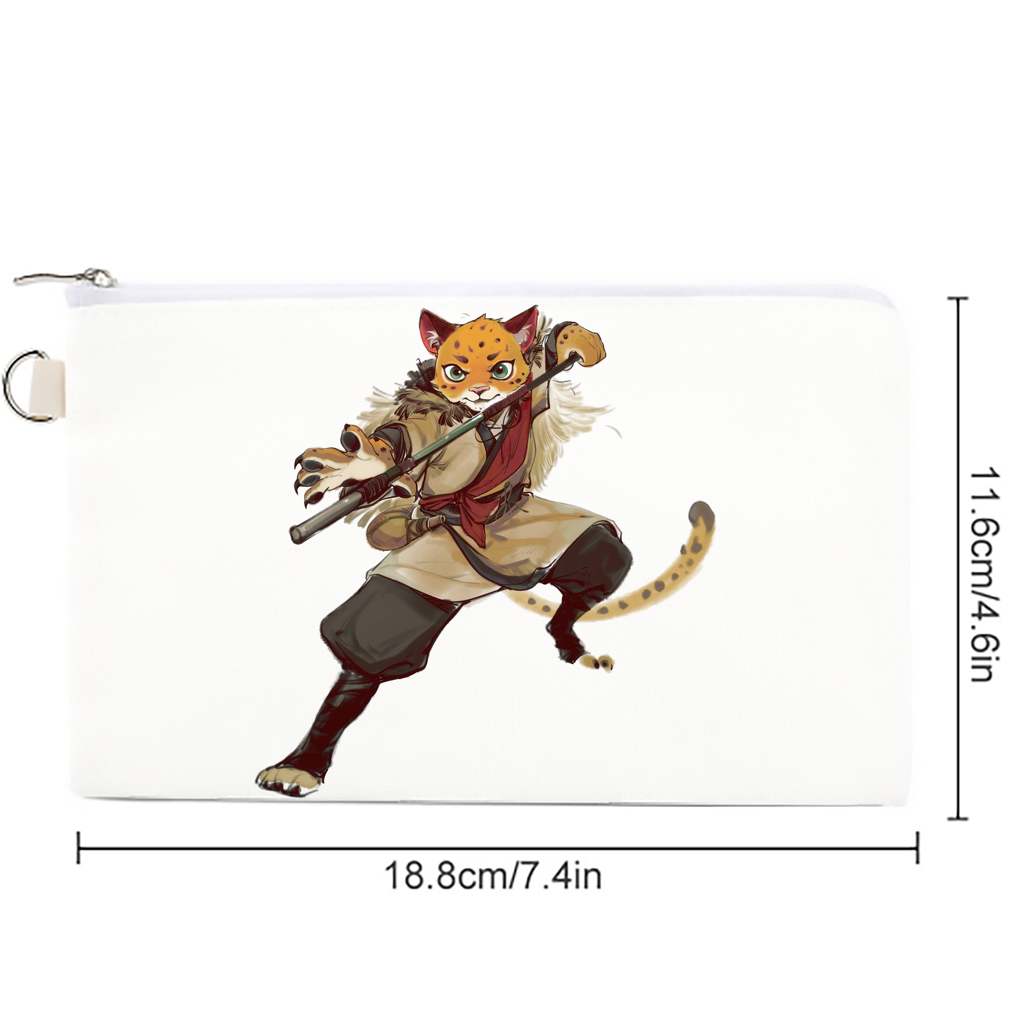 Ne Zha 2 ナタ 魔童の大暴れ キャンバス生地ポーチ　小物入れ