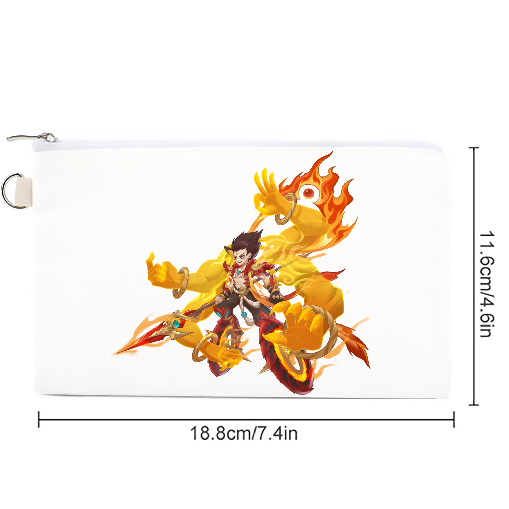 Ne Zha 2 ナタ 魔童の大暴れ キャンバス生地ポーチ　小物入れ