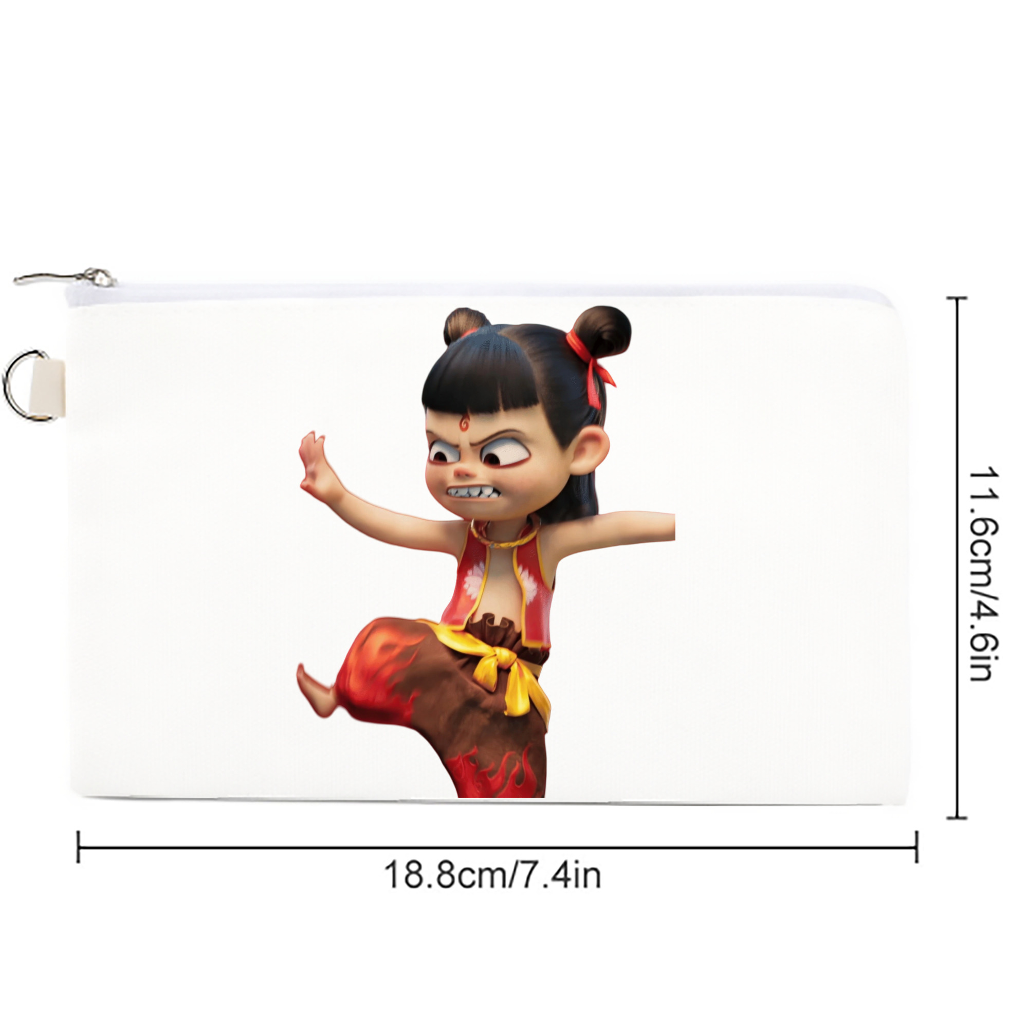 Ne Zha 2 ナタ 魔童の大暴れ キャンバス生地ポーチ　小物入れ