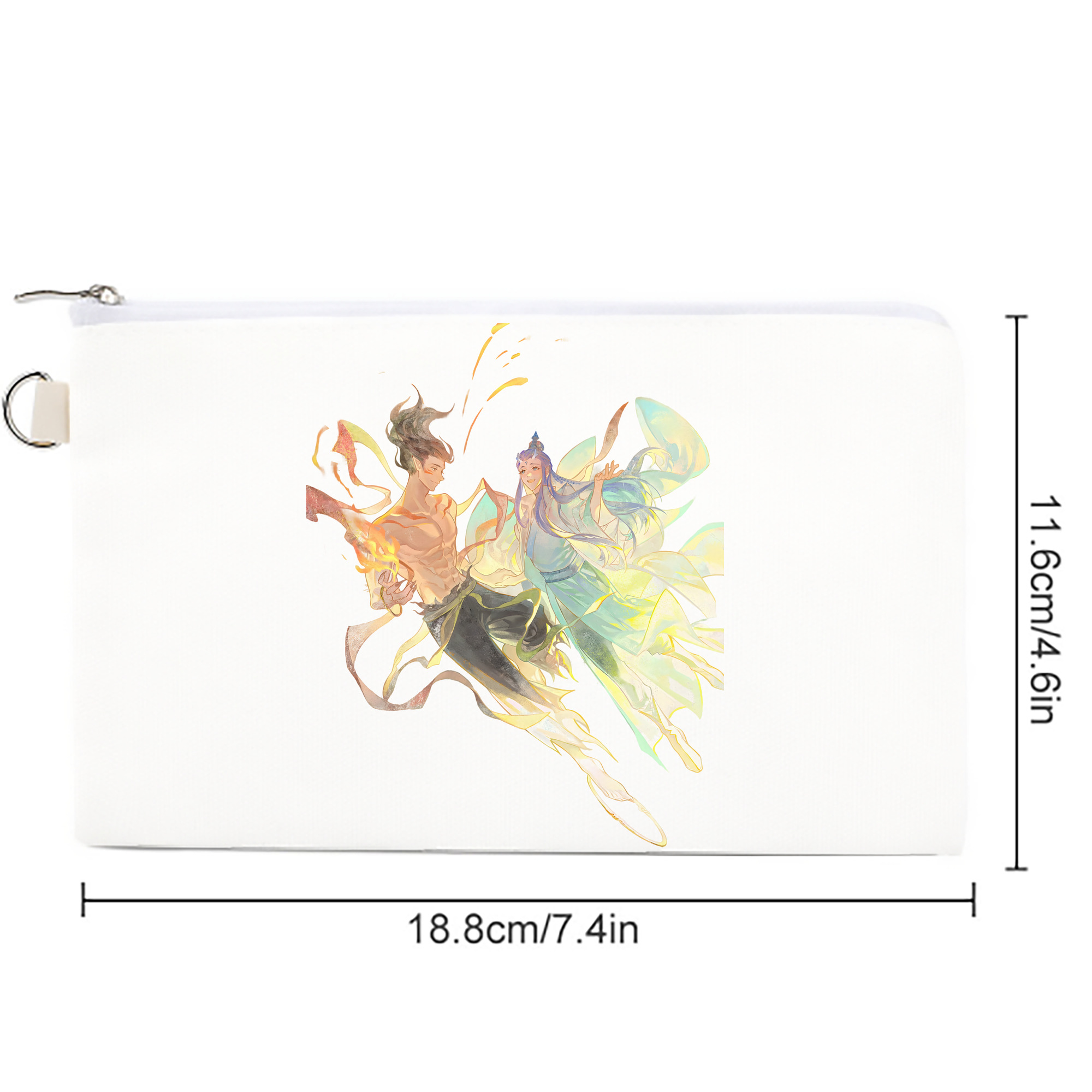 Ne Zha 2 ナタ 魔童の大暴れ キャンバス生地ポーチ　小物入れ
